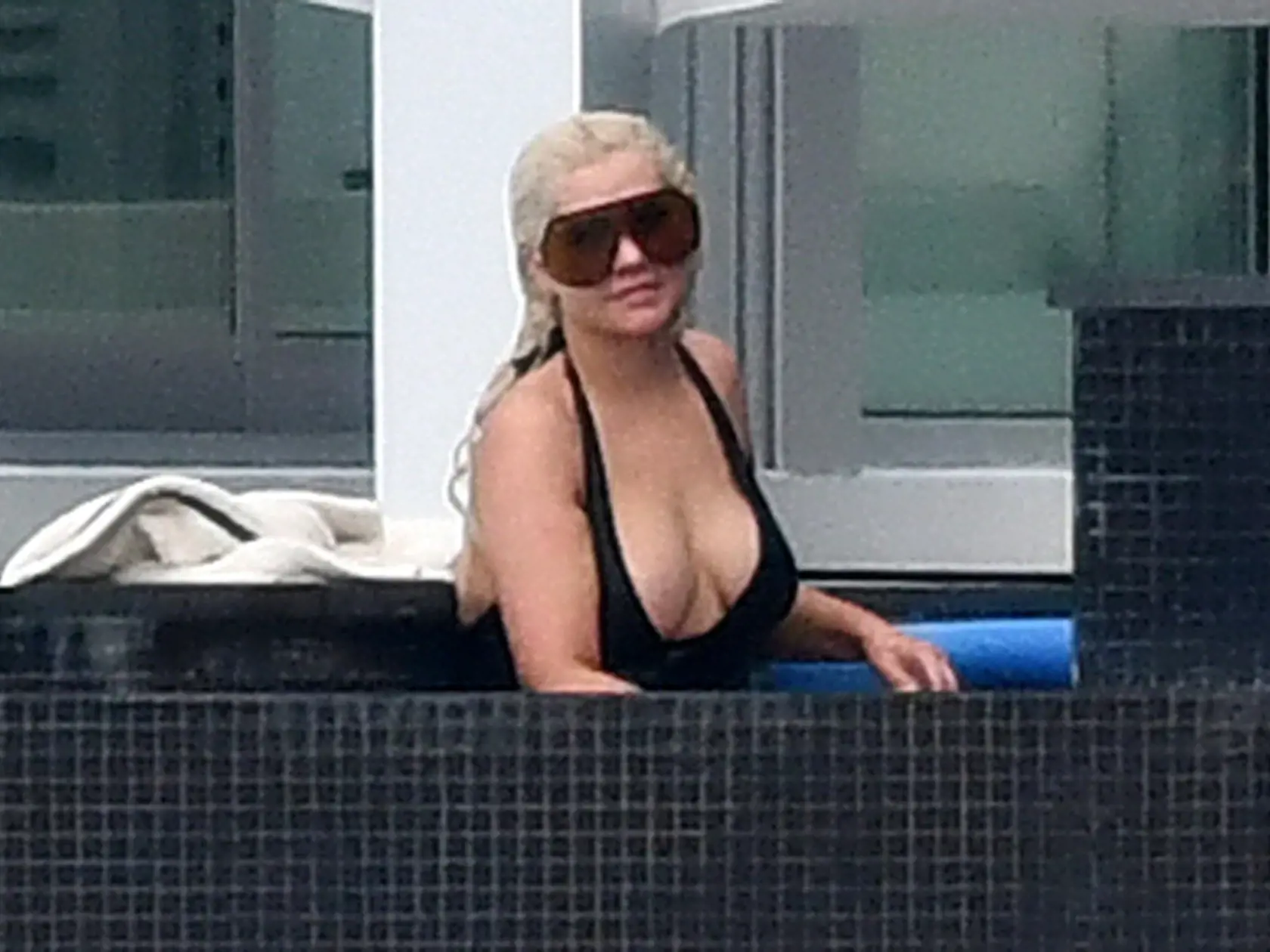 Christina Aguilera oslávila Valentín na Miami. Speváčka v minulosti radikálne pribrala.