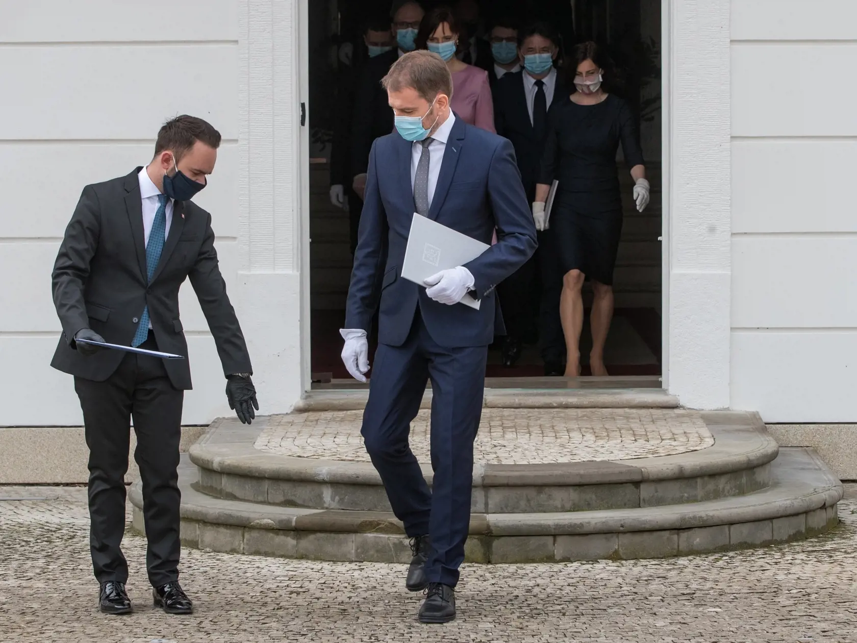 Prezidentka Slovenskej republiky Zuzana Čaputová vymenovala nových členov vlády pod vedením premiéra Igora Matoviča. Na snímke je Igor Matovič.