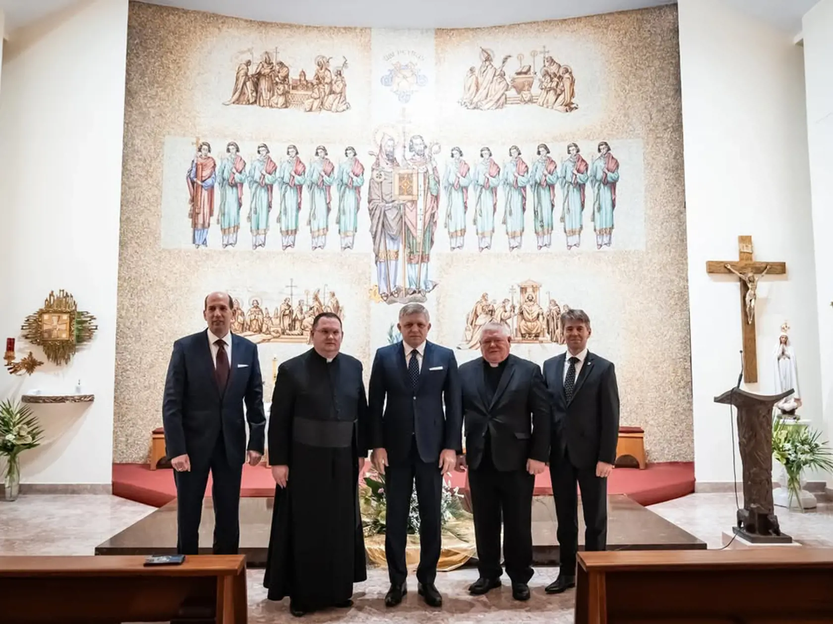 Premiér Robert Fico bol na návšteve vo Vatikáne. 