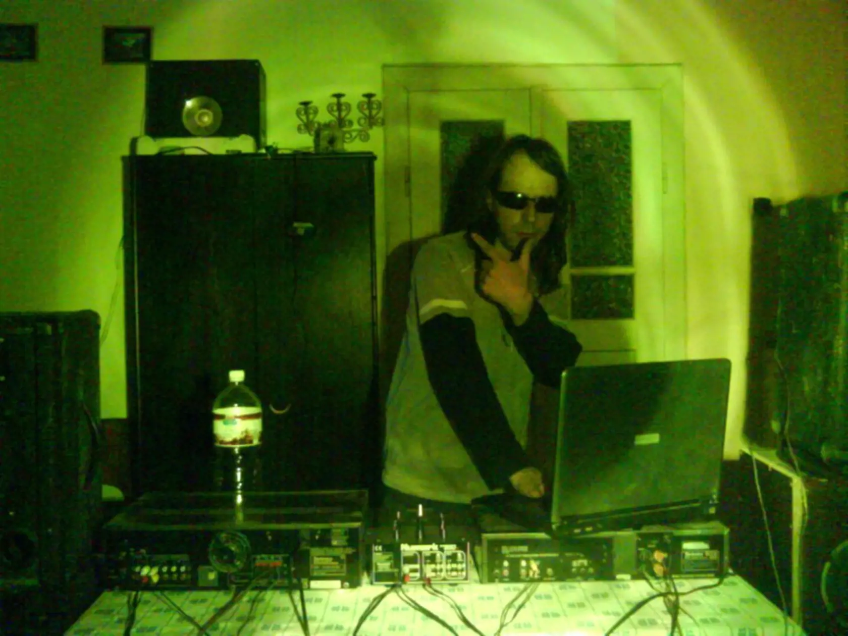 Profesionálna technika top dídžeja Projekta DJ Andreja.