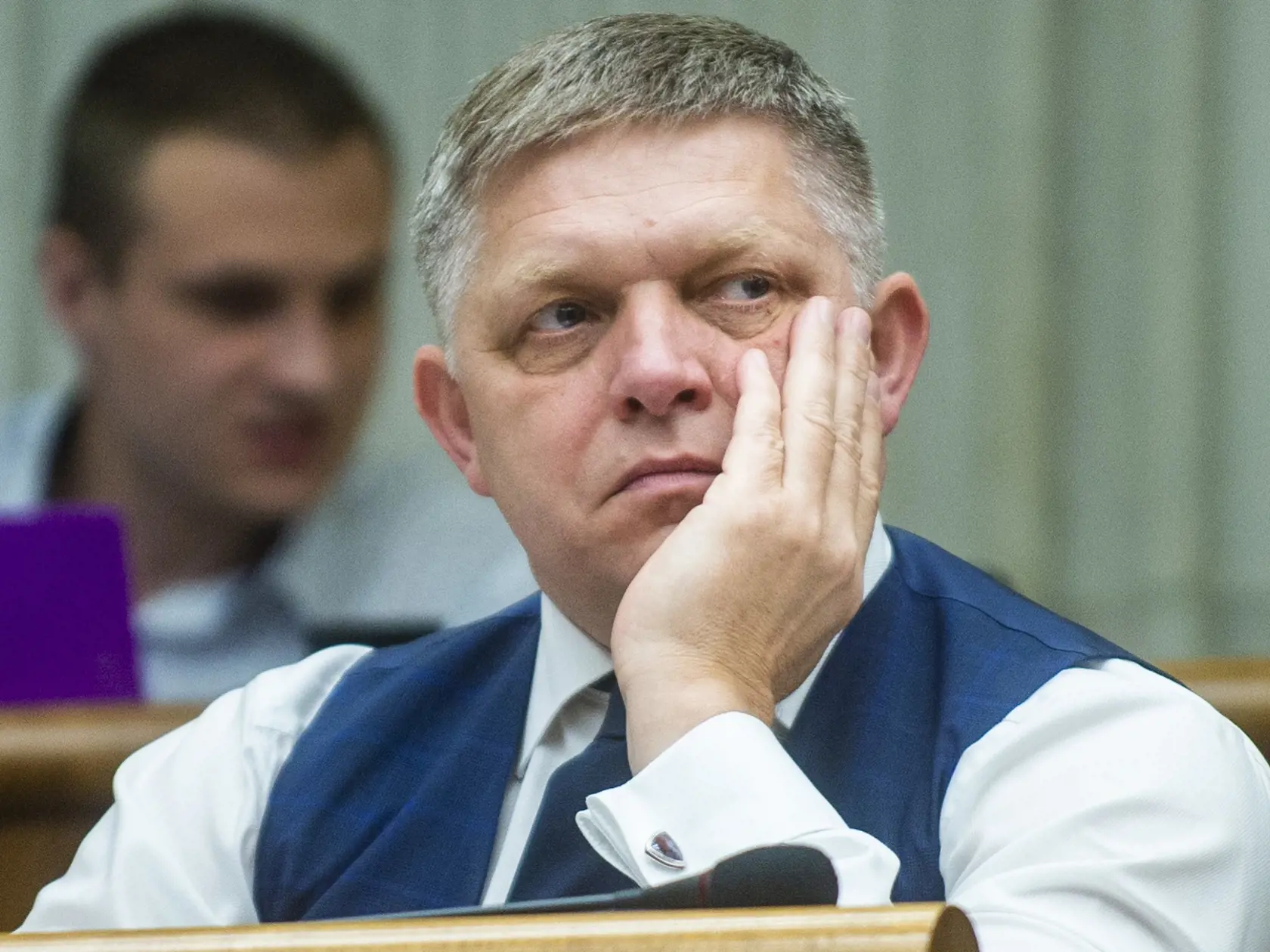 Robert Fico - predseda opozičnej strany Smer-SD