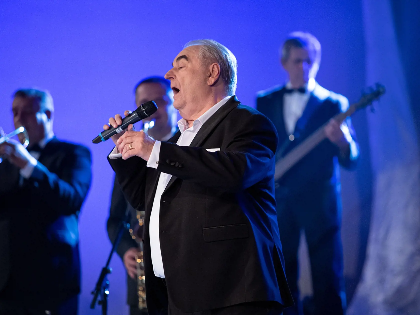 Peter Stašák si jubilejný koncert užíval.
