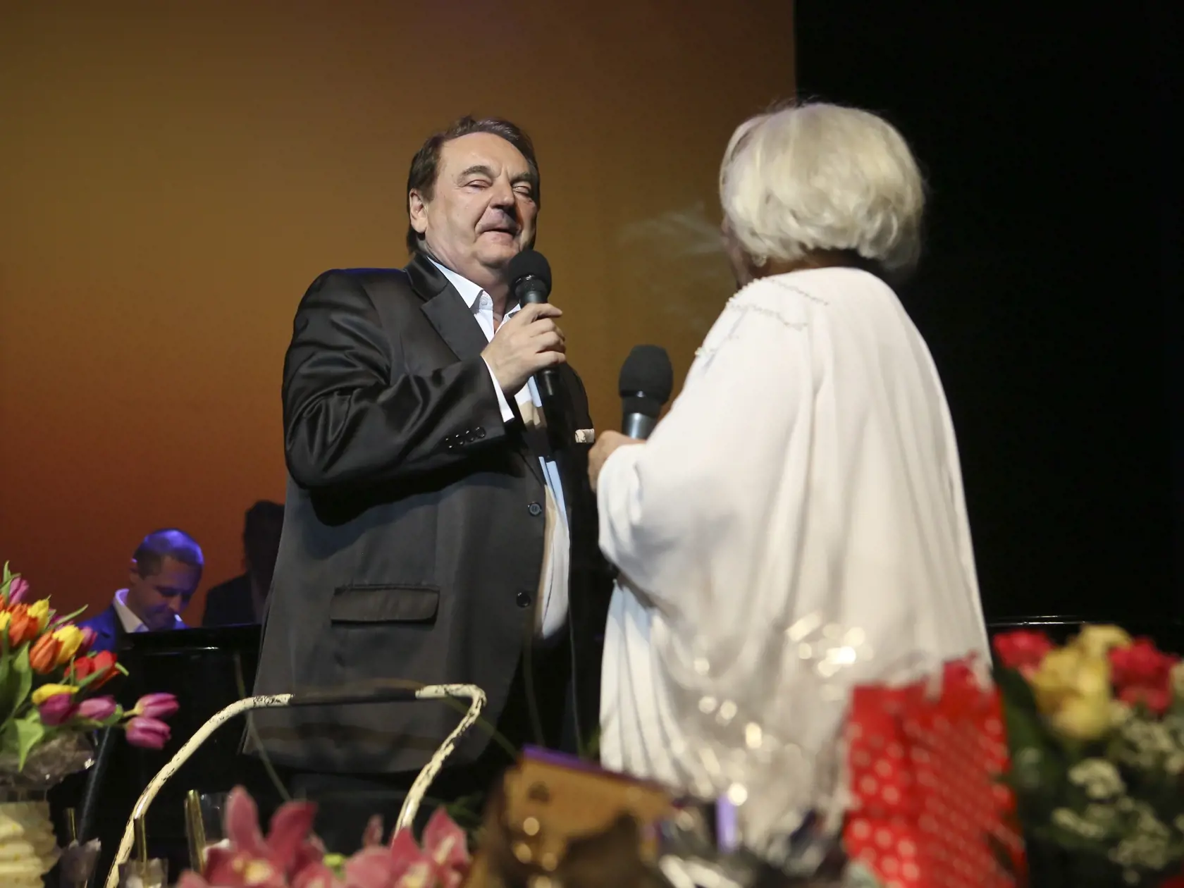 Program k 80. narodeninám Maji Velšicovej na Novej scéne v Bratislave si užil aj Peter Stašák. (archívne foto)