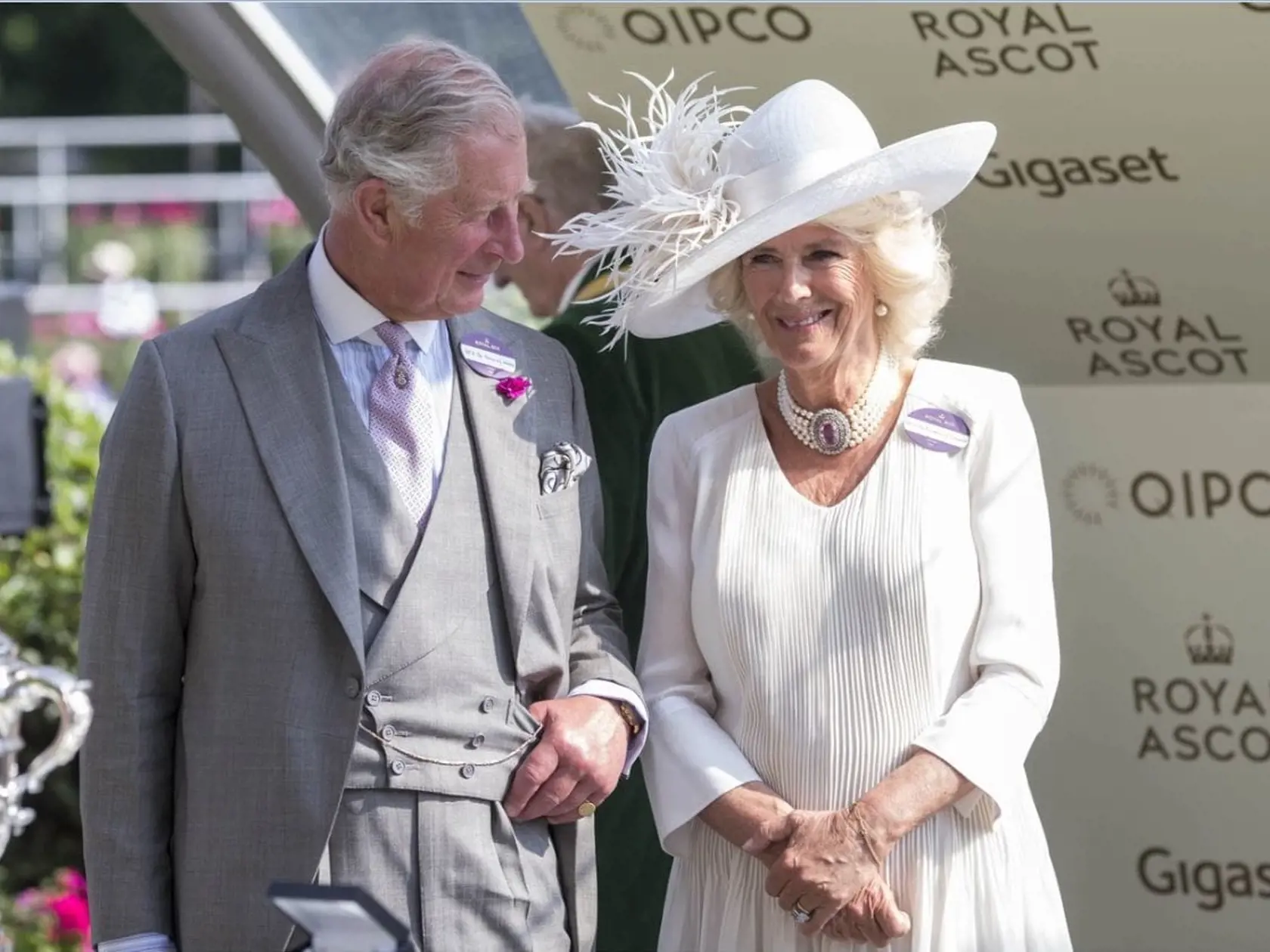 Camilla a princ Charles. 