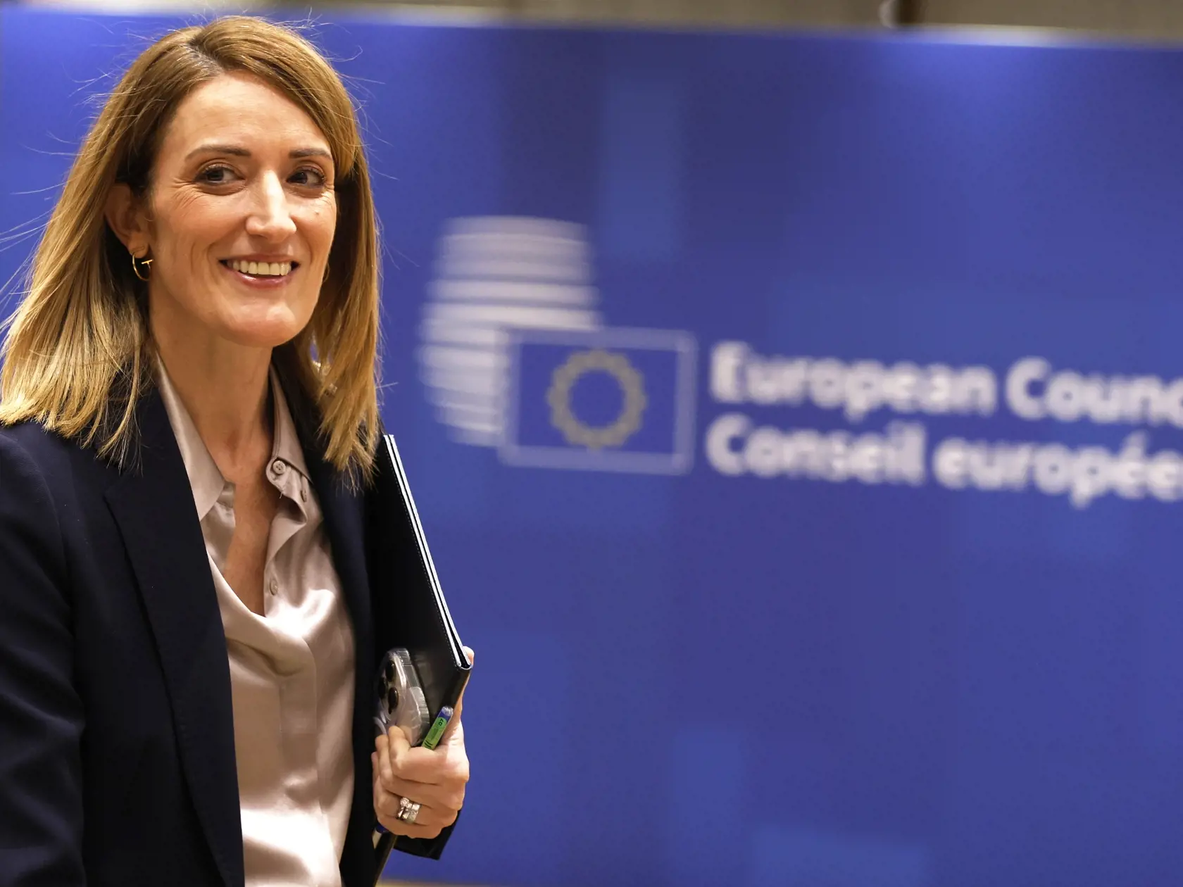 Predsedníčka Európskeho parlamentu (EP) Roberta Metsolová