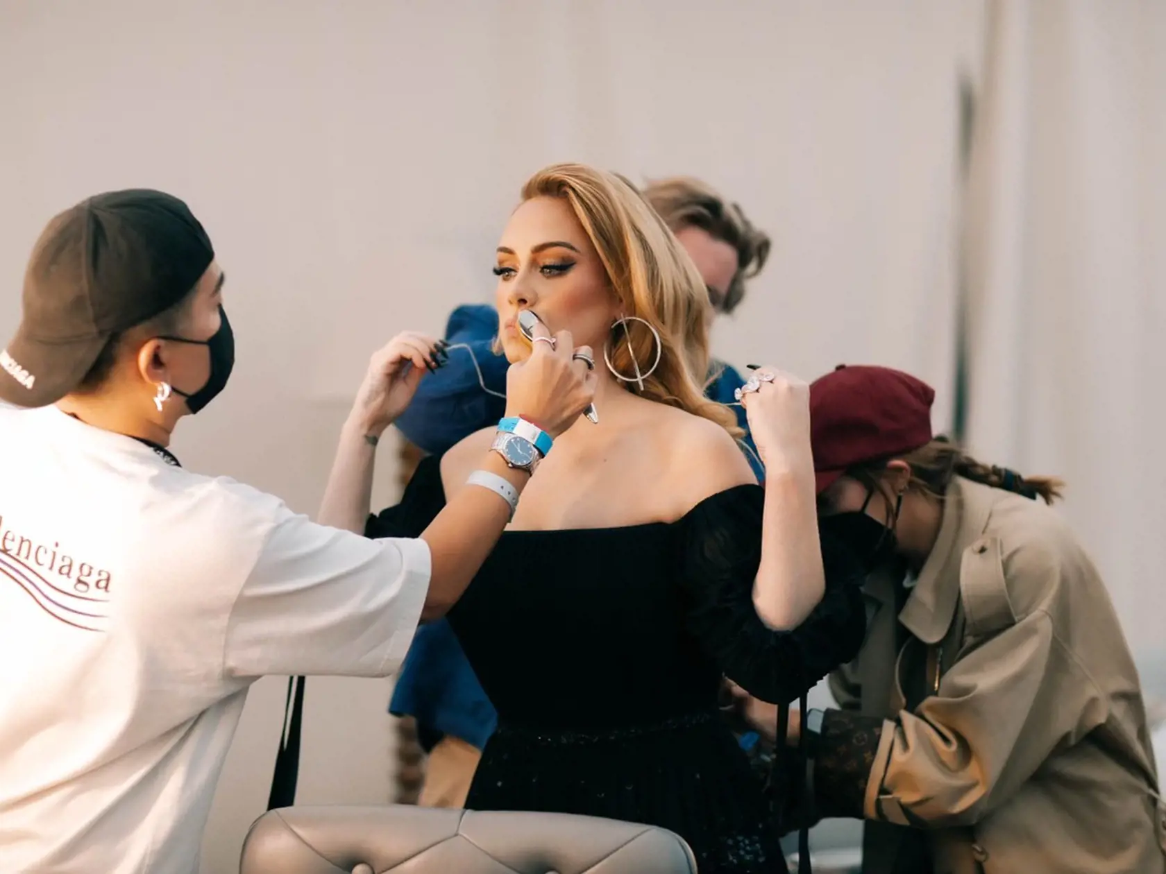 Adele počas koncertu v Hyde Parku