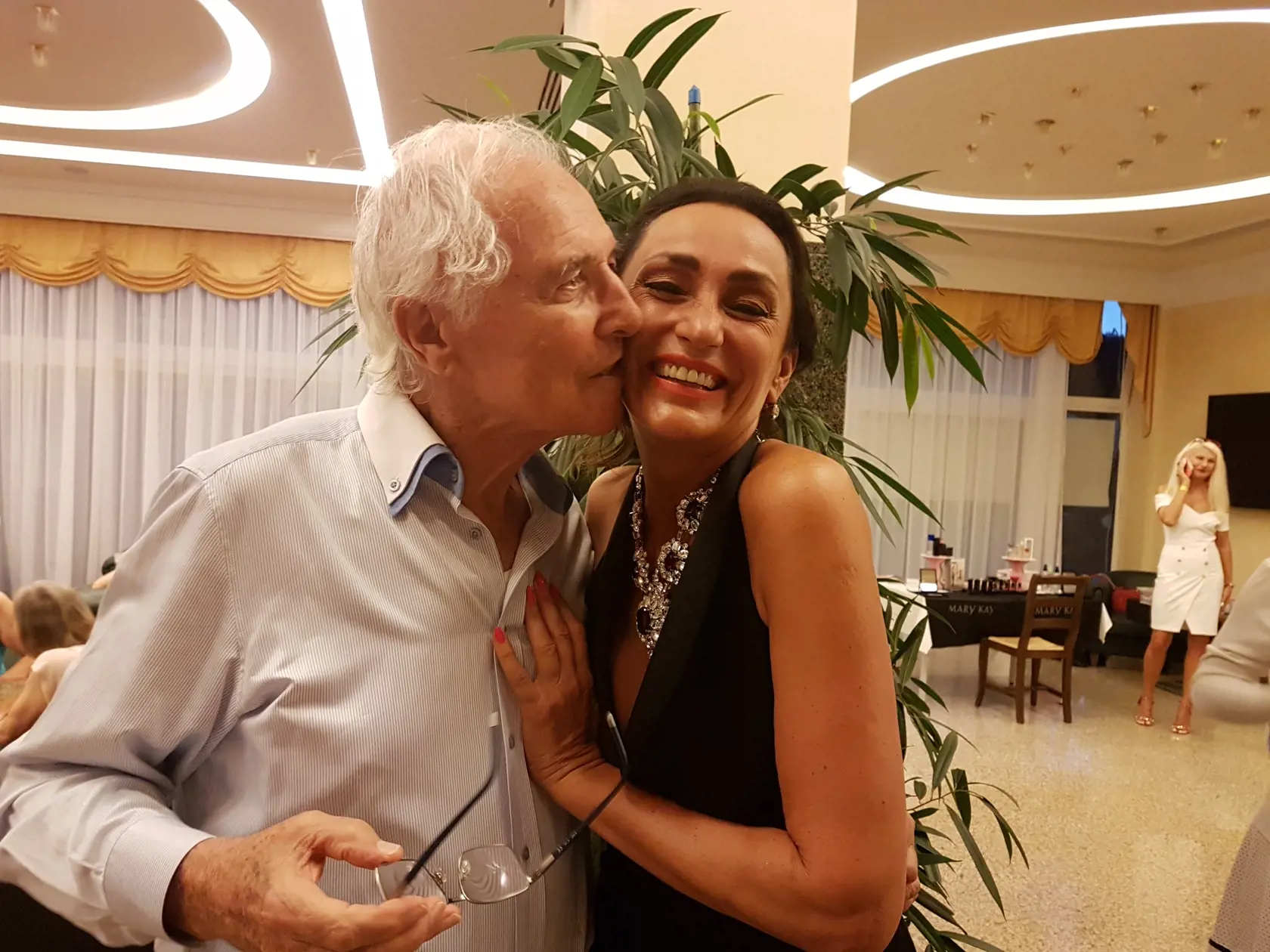 Juraj Sarvaš so svojou žiačkou Sisou Sklovskou
