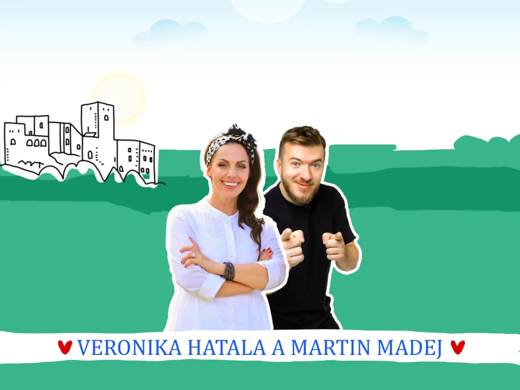 Moderátori Veronika Hatala a Martin Madej vás budú sprevádzať celým festivalovým programom