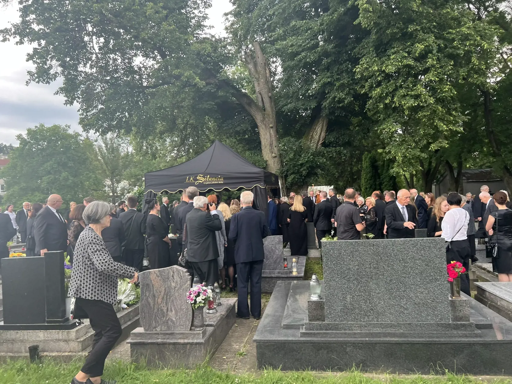 Posledná rozlúčka s hercom Jurajom Sarvašom.