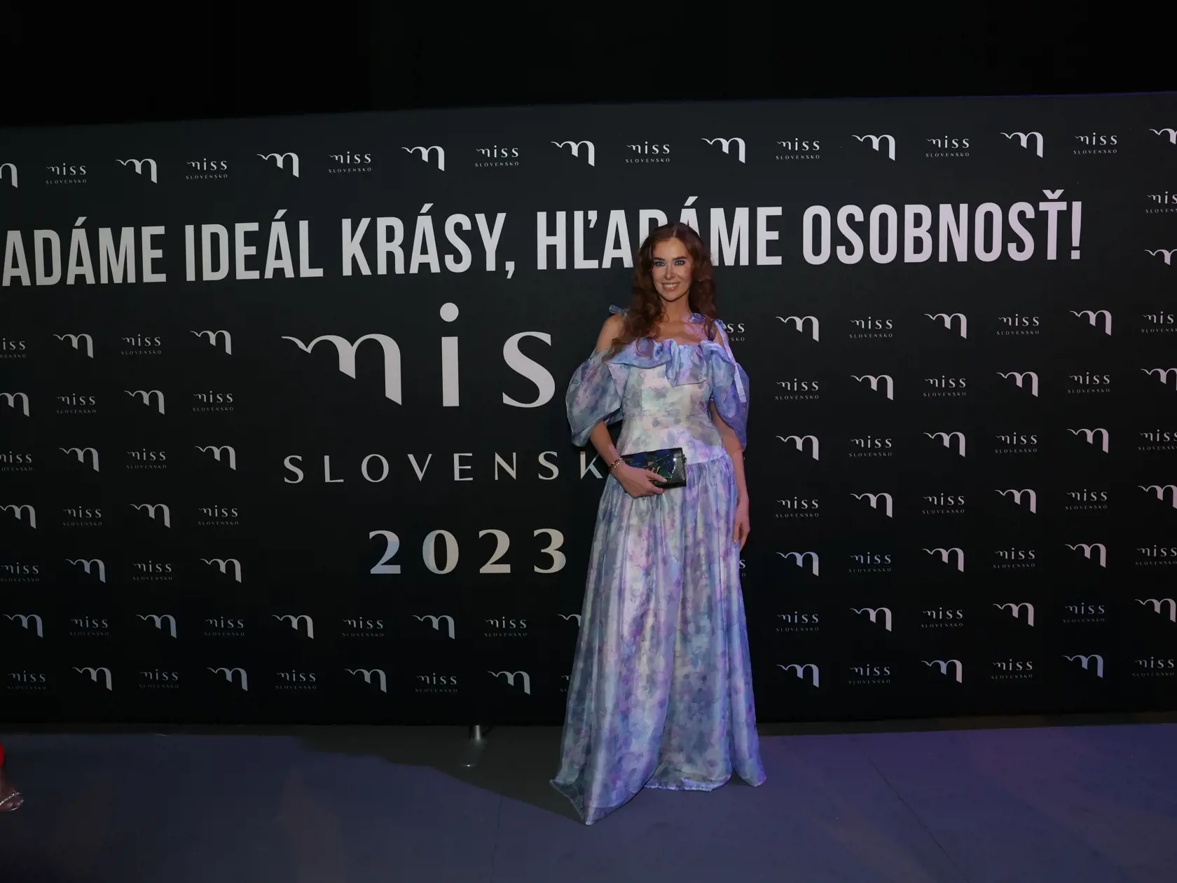 Na snímke Miss 2002 Eva Verešová.