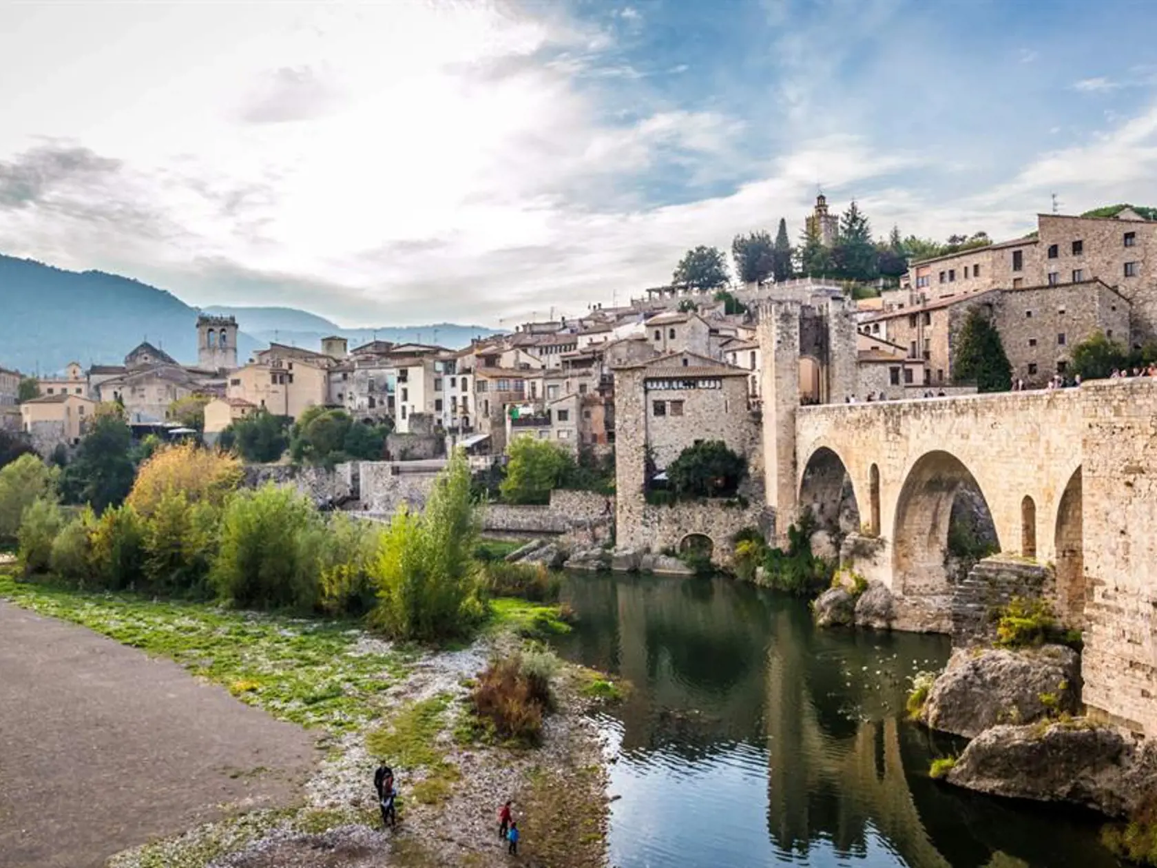 Besalu, Katalánsko.