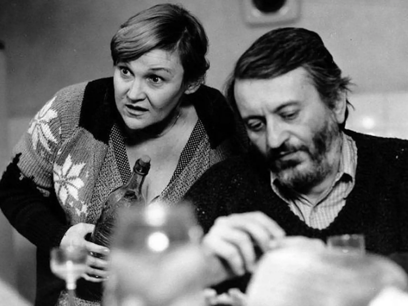 Zita Furková a Milan Lasica.