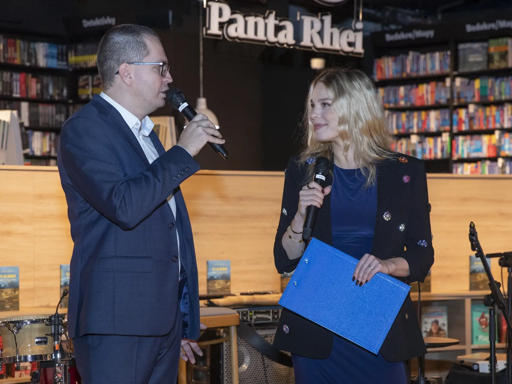 Znovuotvorenie kníhkupectva Panta Rhei v bratislavskom nákupnom centre Aupark. Na snímke je Veronika Cifrová Ostrihoňová.