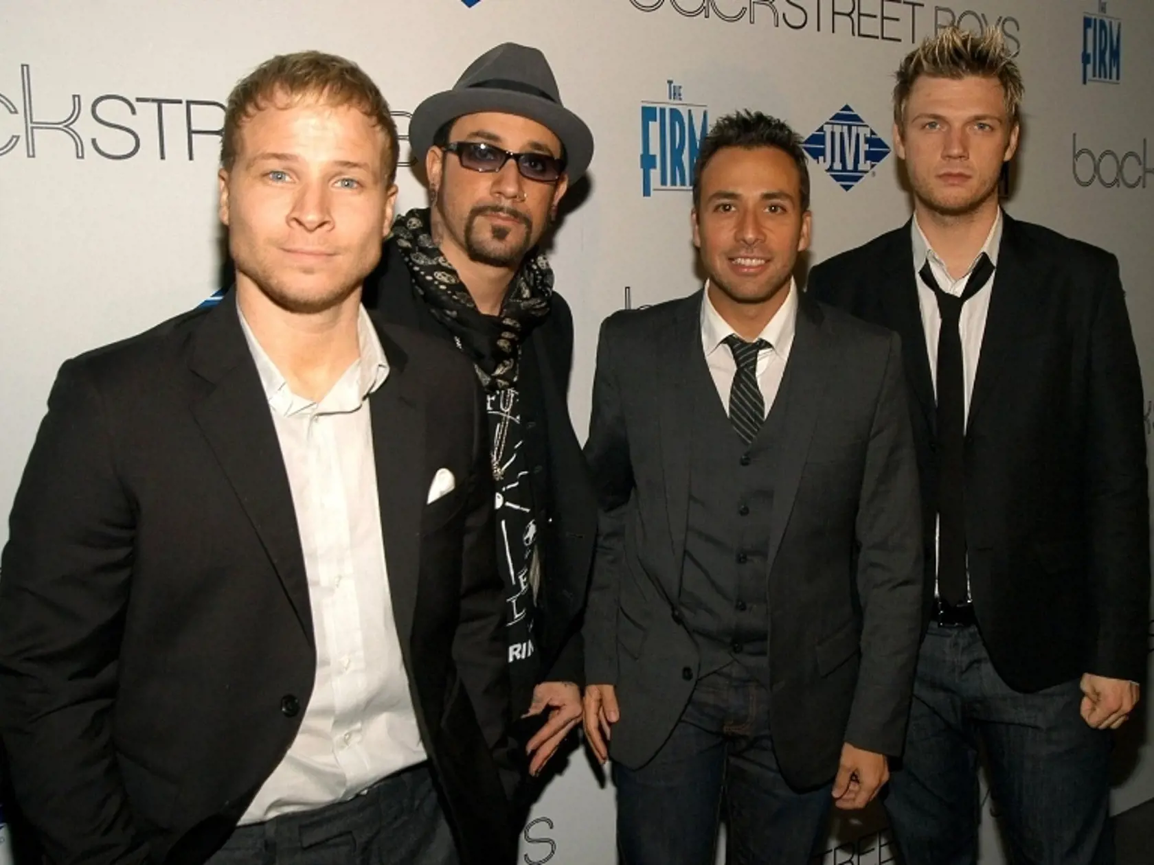 A.J. McLean s ostatnými členmi Backstreet Boys.