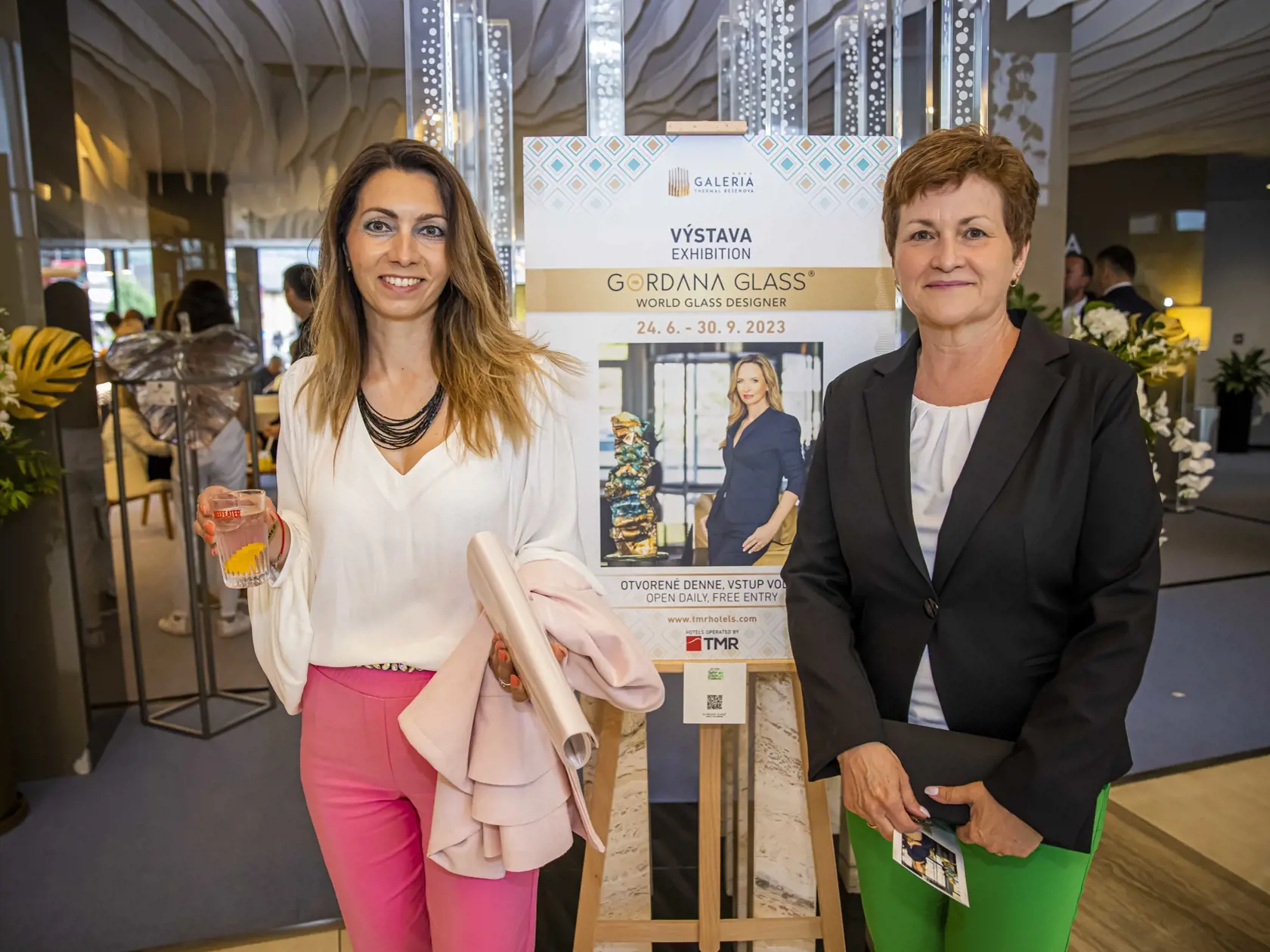 Manažér komunikácie a PR Katarína Šarafínová a výkonná riaditeľka Darina Bartková z organizácie Visit Liptov.