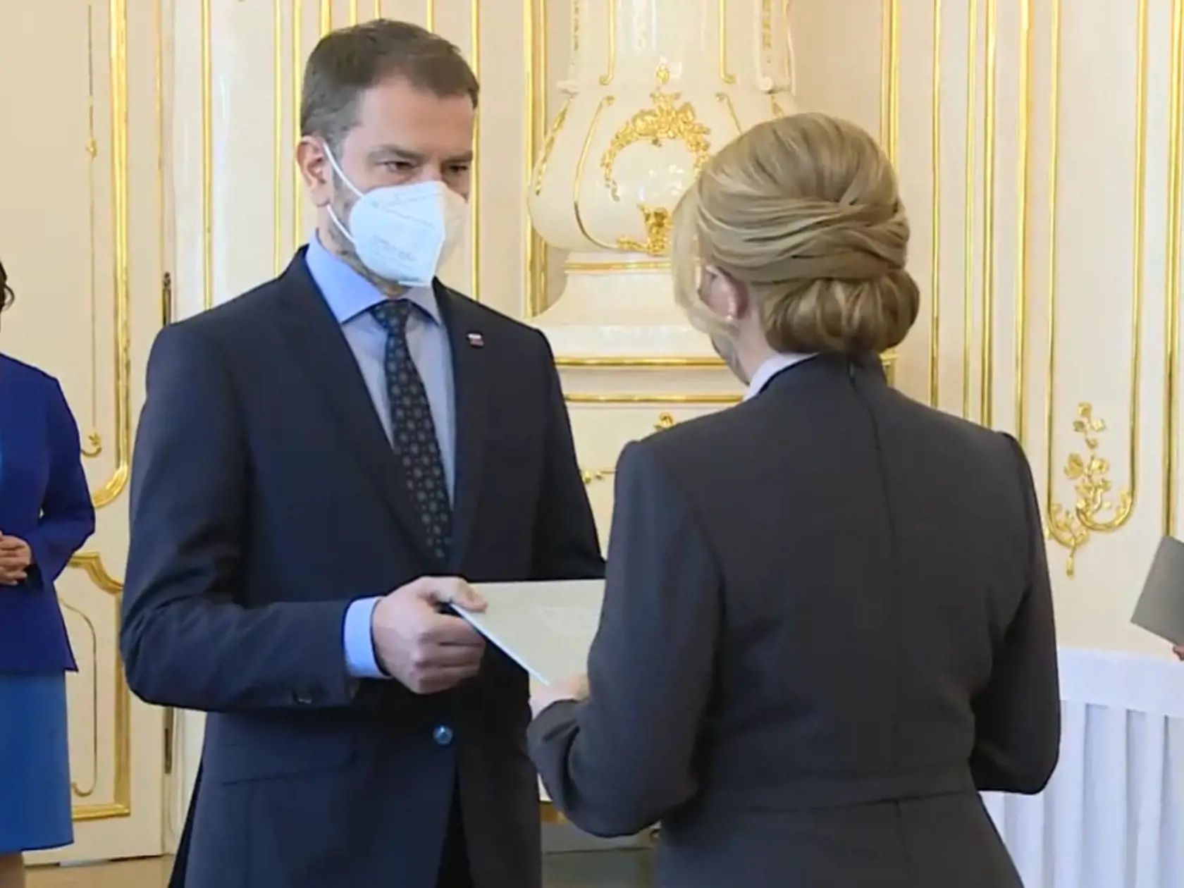 Prezidentka Zuzana Čaputová vymenovala novú vládu, na čele ktorej je Eduard Heger.