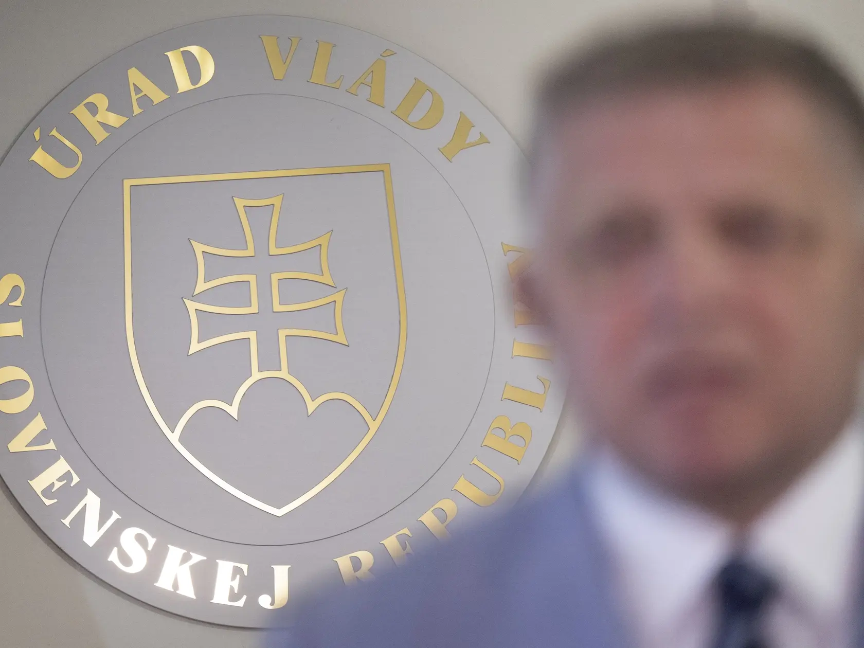 Na snímke premiér SR Robert Fico (Smer-SD) počas tlačovej konferencie po skončení rokovania 86. schôdze vlády SR 23. apríla 2025 v Bratislave.