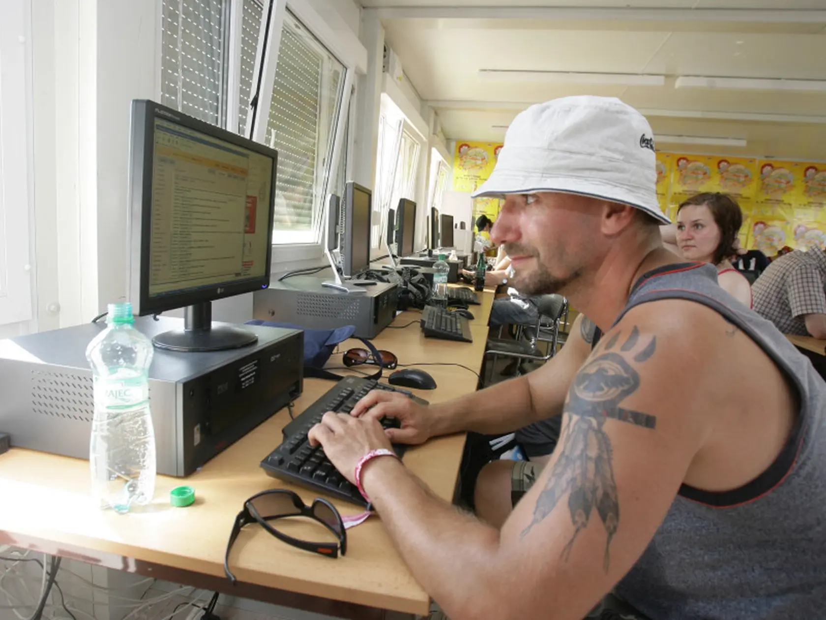 Jaro Bekr počas online rozhovoru na Pohode.