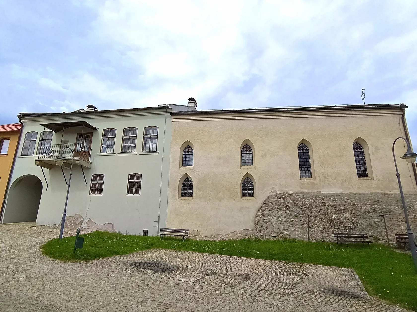 Synagóga a rabínsky dom Polná