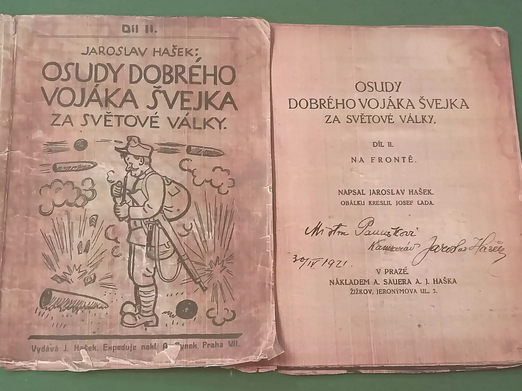 Pôvodné vydanie Osudov dobrého vojaka Švejka