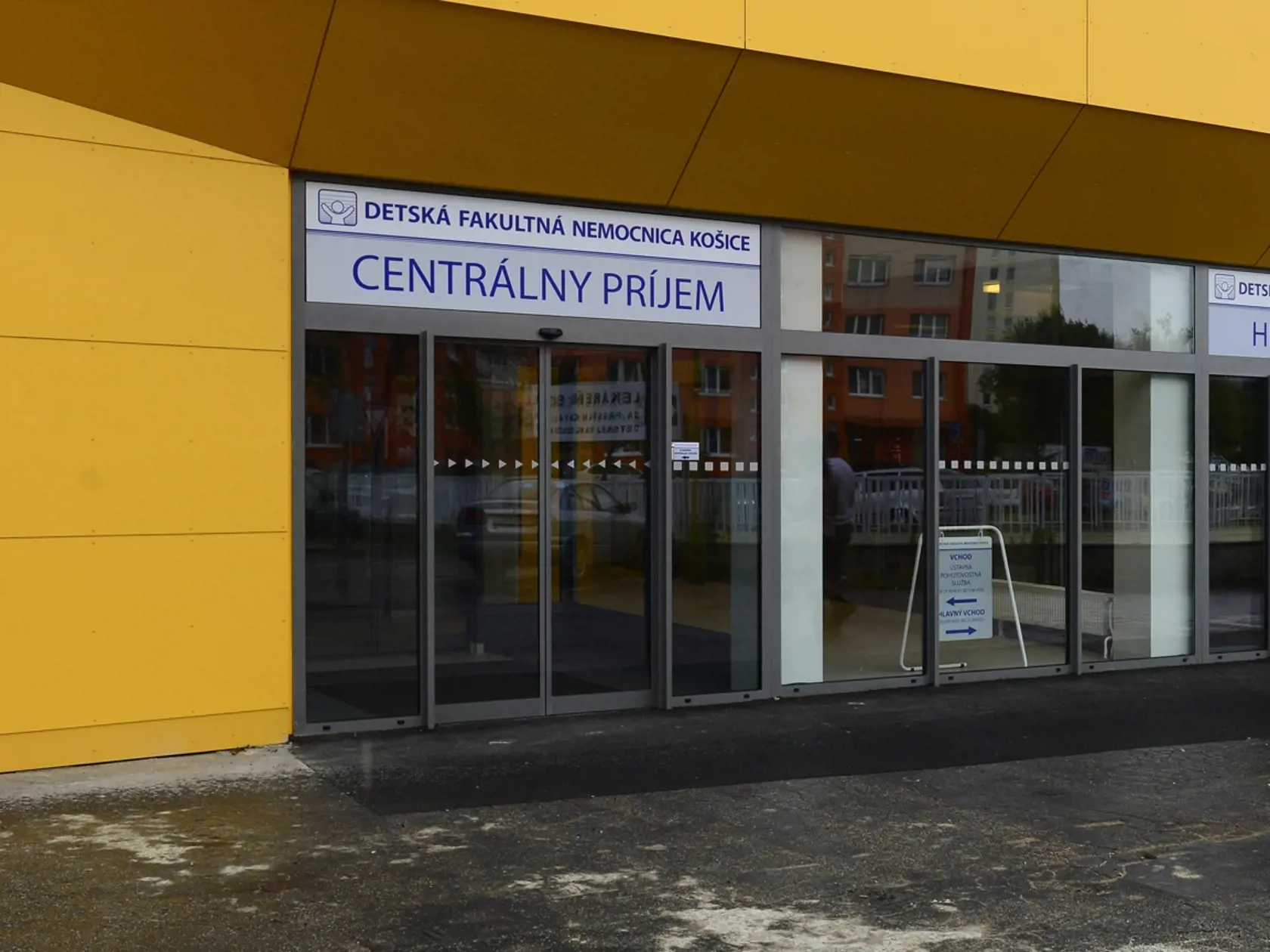 zrekonštruovaný centrálny príjem DFN v Košiciach