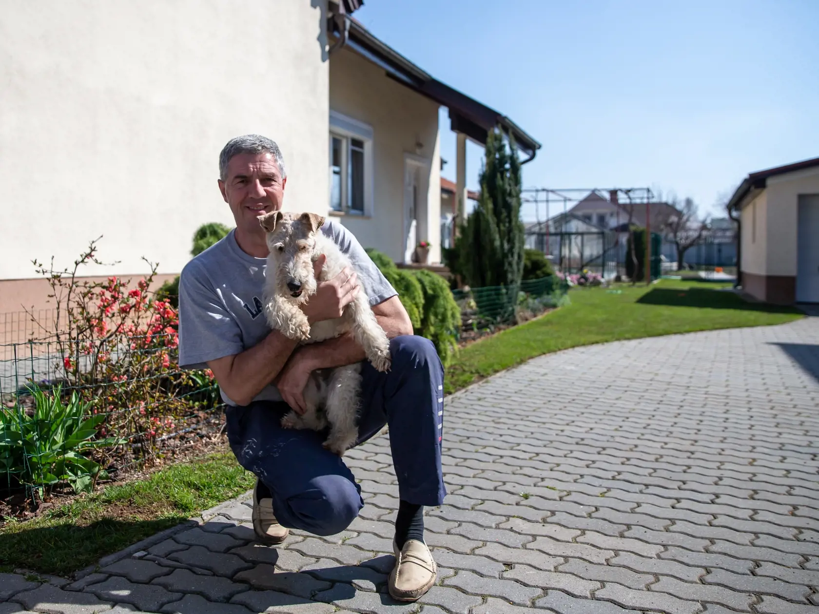 PÁN DOMÁCI Béla Bugár si po 30 rokoch politickej kariéry užíva psa a záhradu.