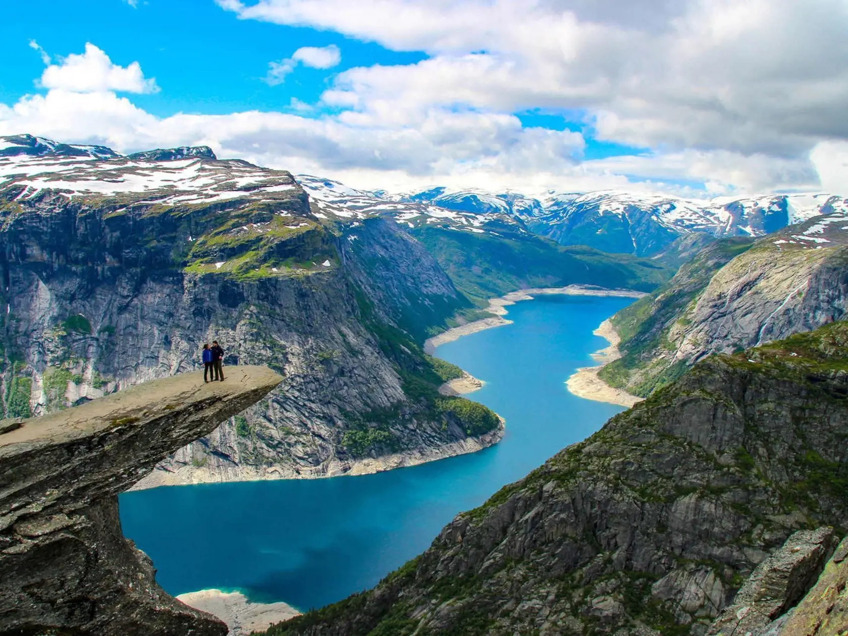 Trolltunga, Nórsko.