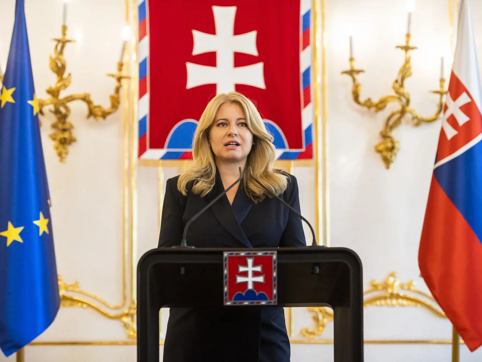 Na snímke prezidentka SR Zuzana Čaputová