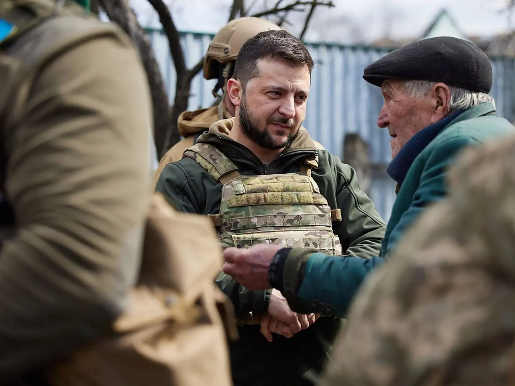Volodymyr Zelenskyj - przident Ukrajiny