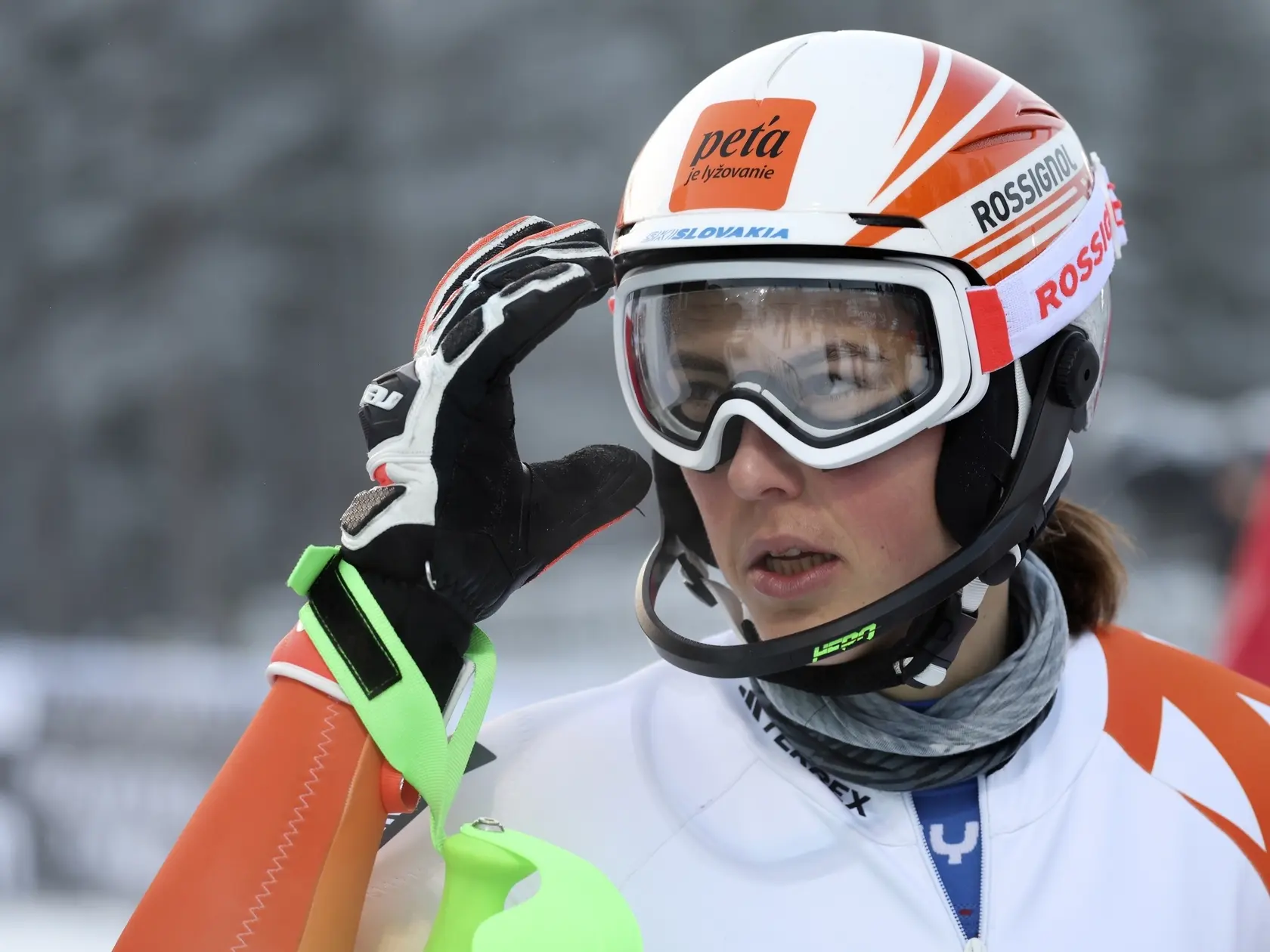 Slovenská lyžiarka Petra Vlhová.