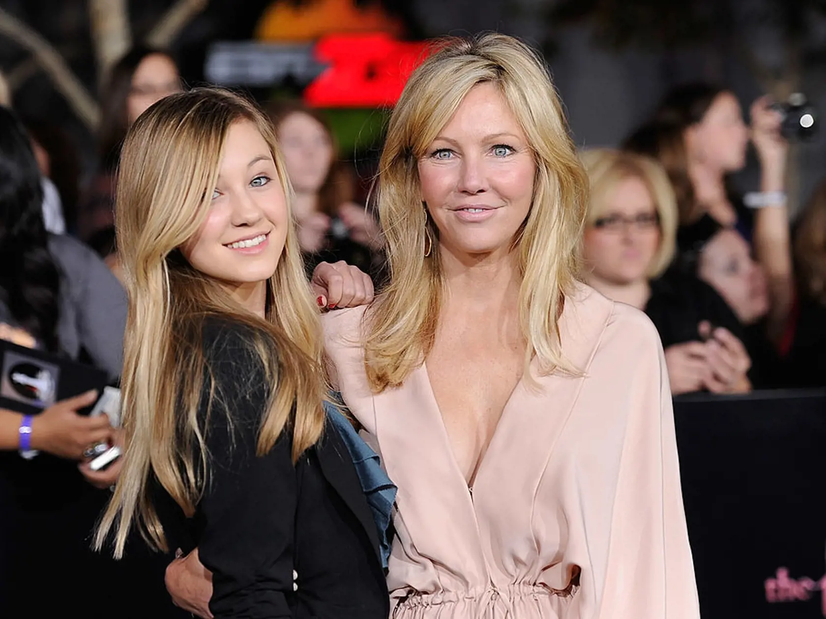 Herečka Heather Locklear s dcérou