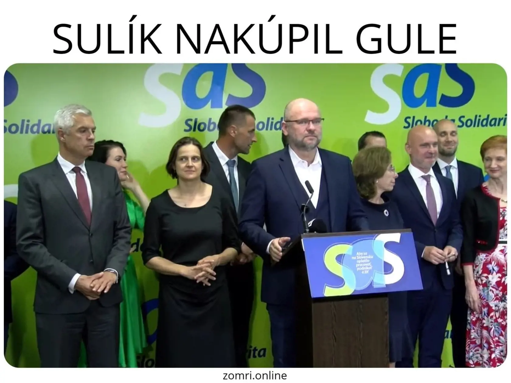 Internetoví satirici vraj ocenili postup SaS, ktorá od partnerov žiada zmenu koaličnej zmluvy a odchod Igora Matoviča z vlády