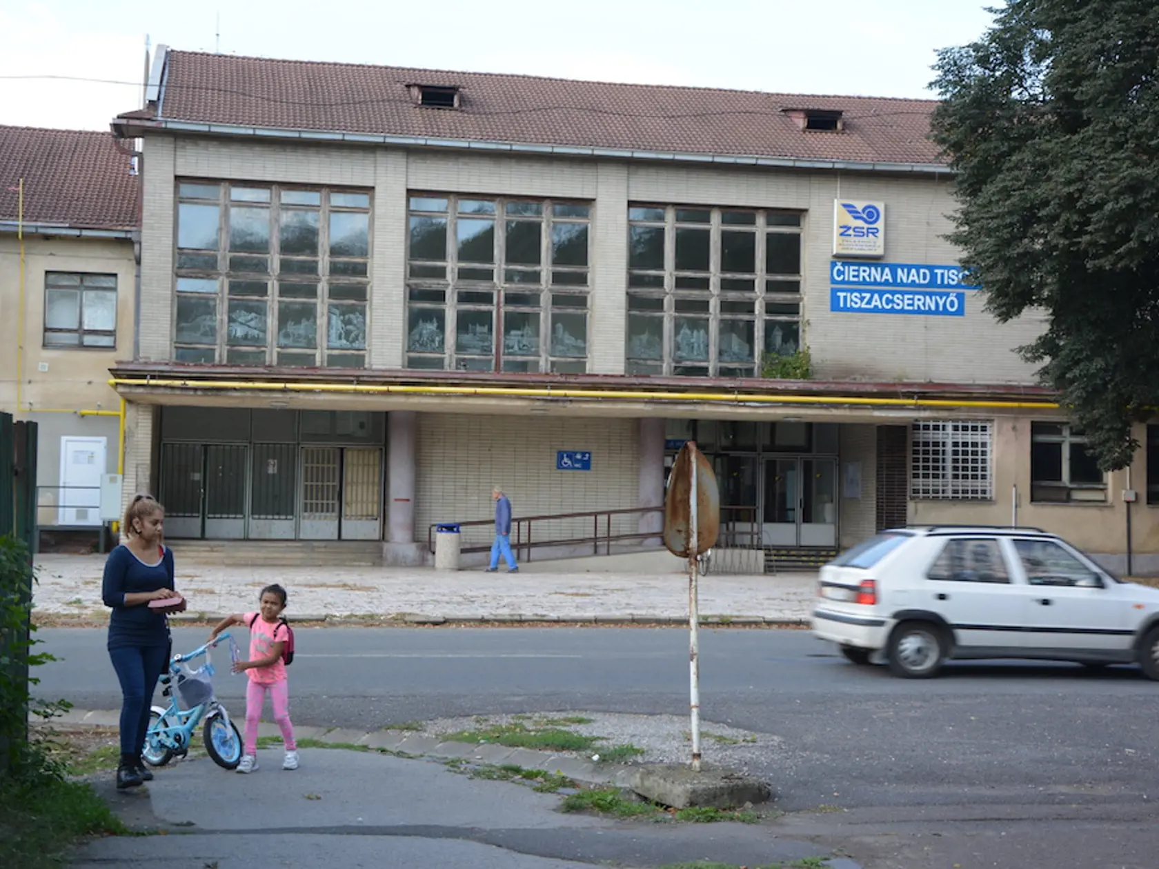 Budova železničnej stanice.