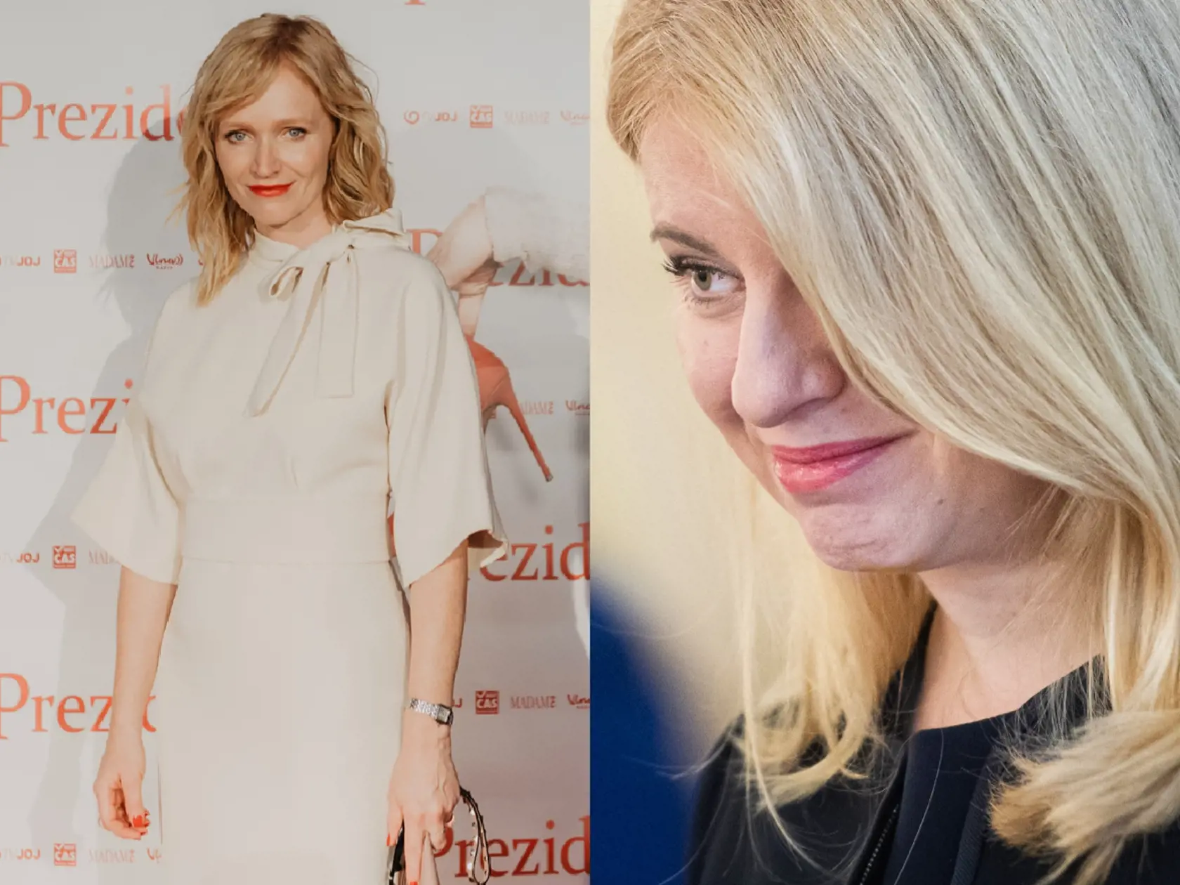Aňa Geislerová a Zuzana Čaputová