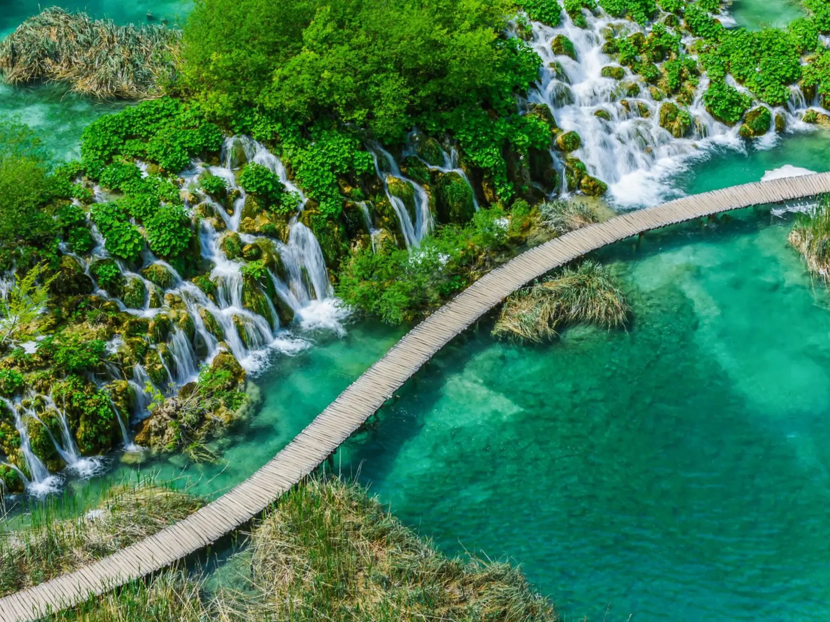 Plitvice, Chorvátsko.