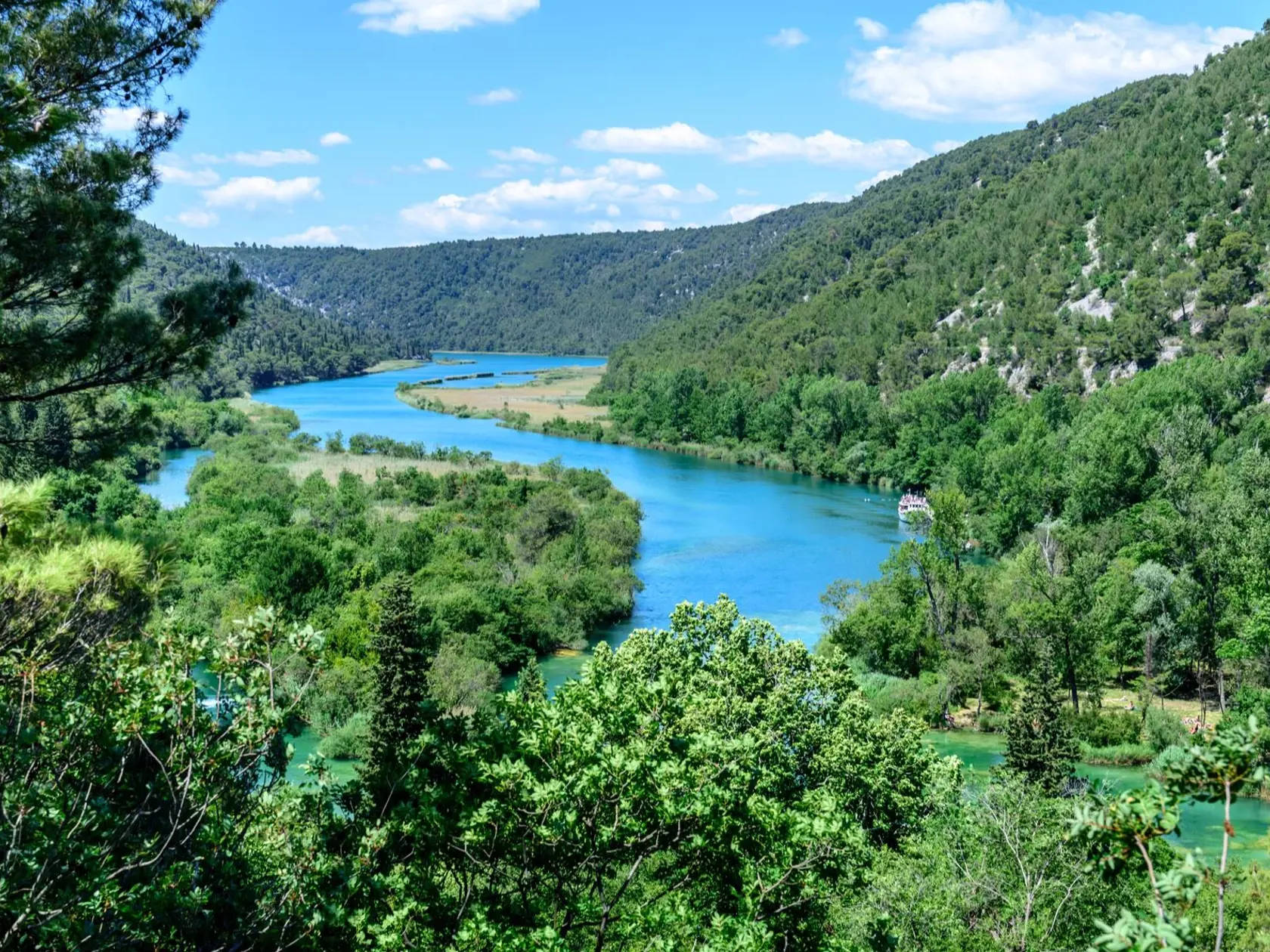 Krka, Chorvátsko.
