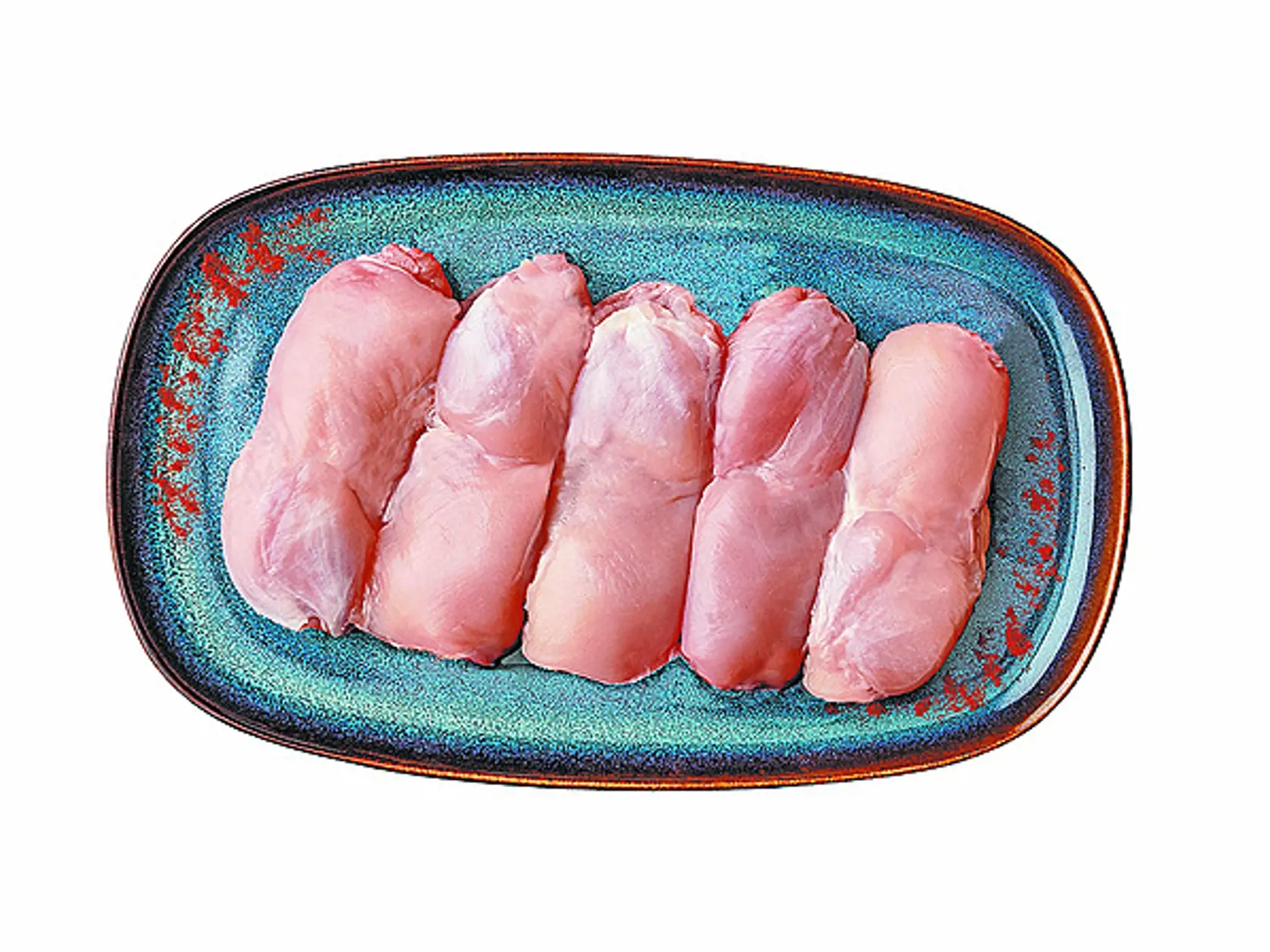 Kuracie stehná XXL, zľava 42 %, cena za 1 kg 3,99 eura.