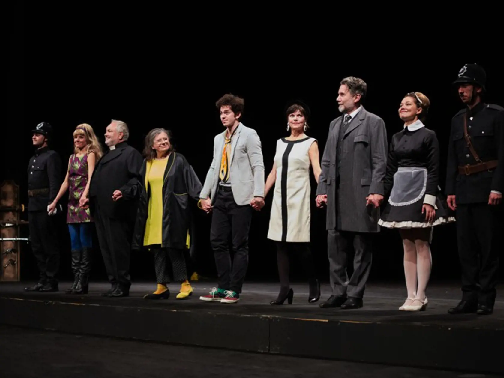 Premiéra inscenácie Harold a Maude v Divadle na Vinohradoch.