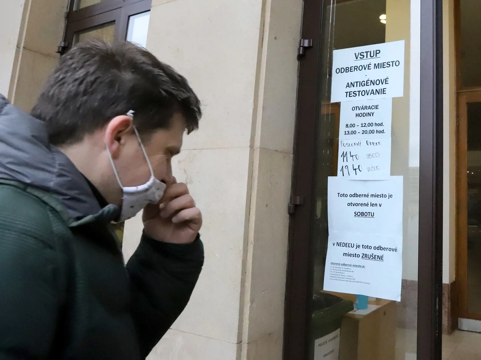 Skríningové testovanie a prítomnosť ochorenia COVID-19 v Žiari nad Hronom 