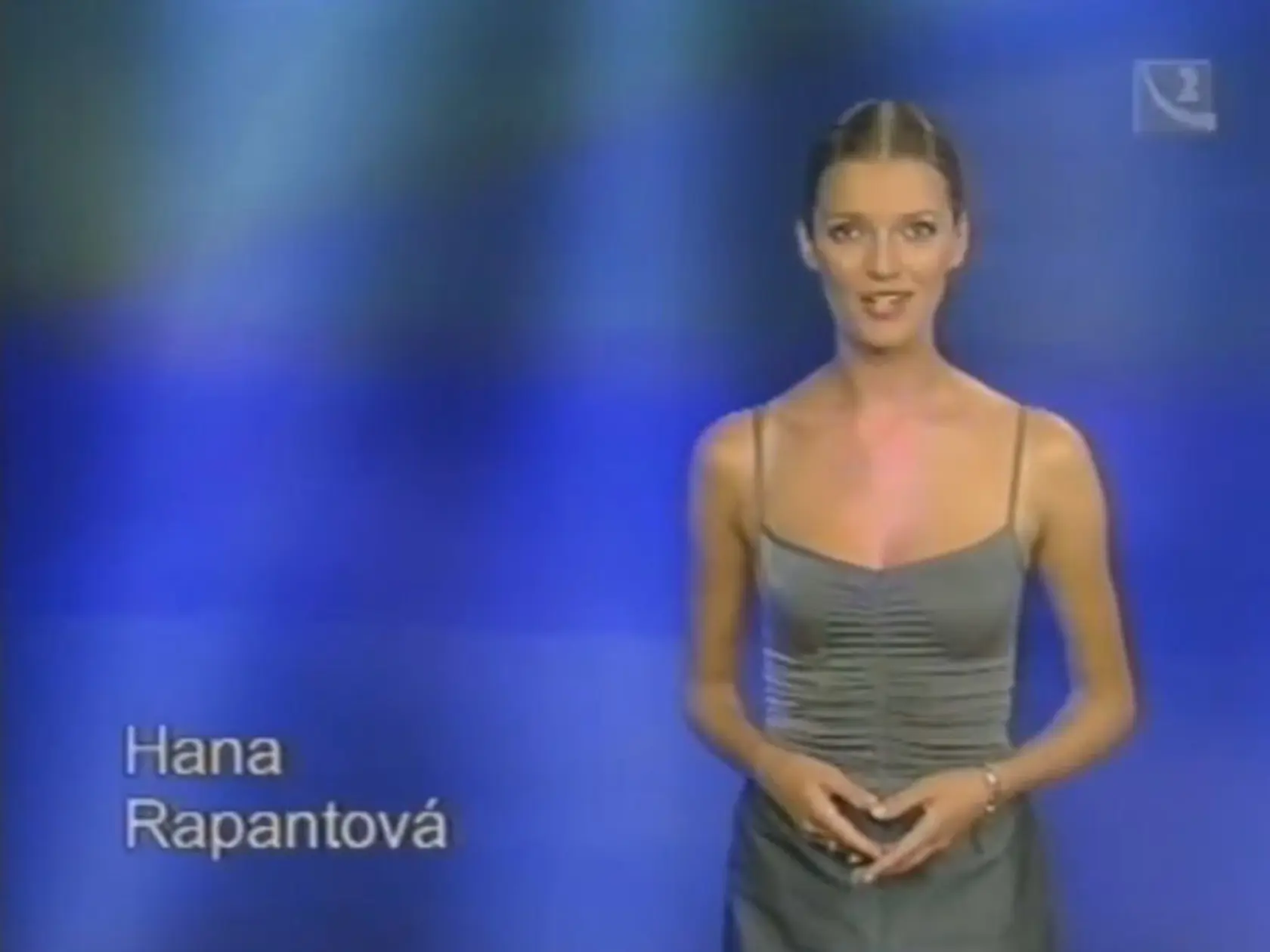 Legendárne hlásateľky kedysi: Na snimke Hana Rapantová.