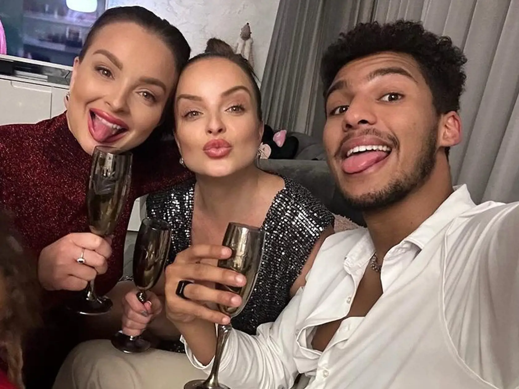 Twiinsky s Matúšom Kolárovským - otcom Veronikinej dcérky Ney.