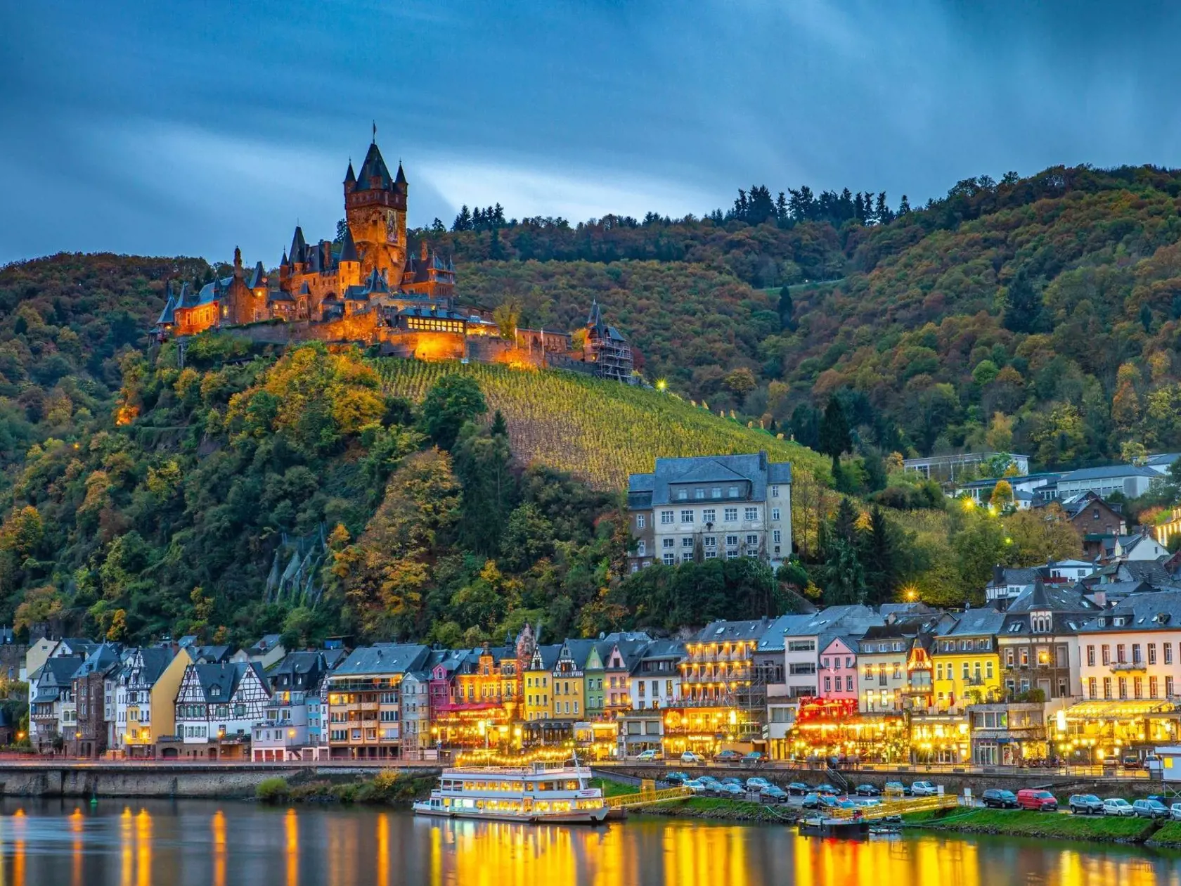 Hrad Cochem.