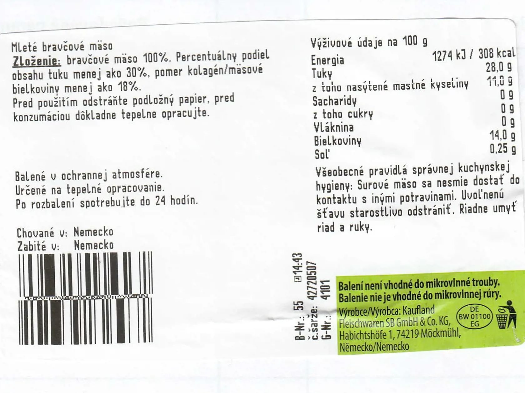 Na našich pultoch sa opäť objavilo mäso so salmonelózou.