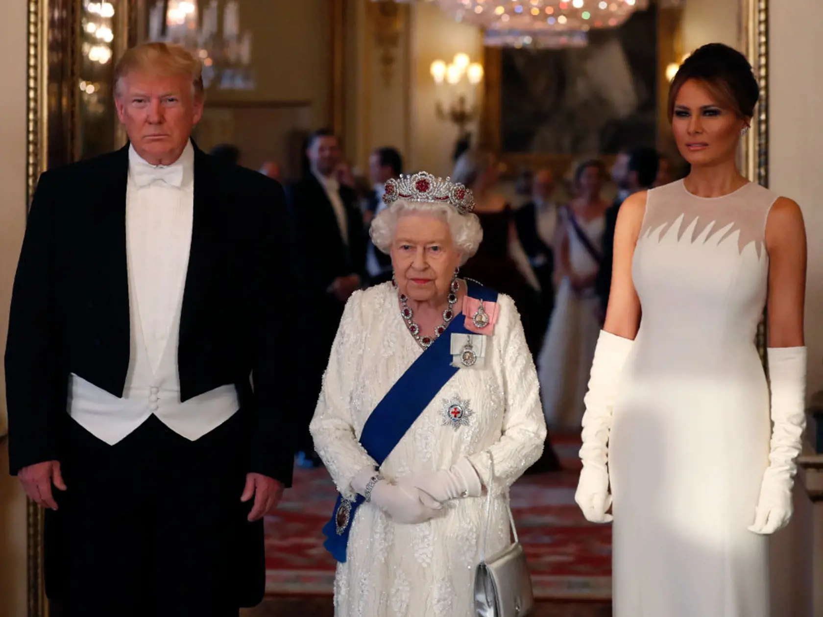 Melania Trump je vraj ako zosnulá kráľovná, nefňuká, nesťažuje sa, ale keď treba niečo povedať, tak to povie.