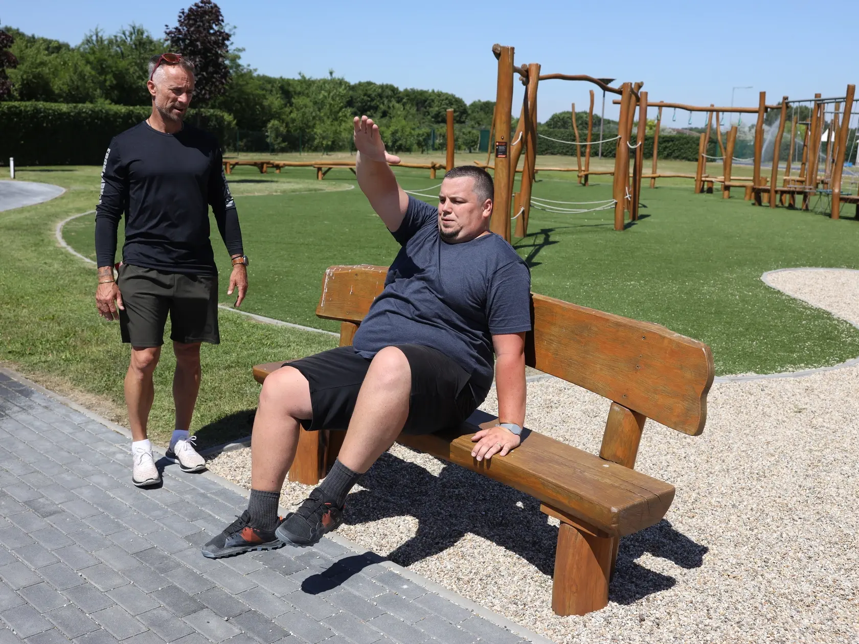 Martin Knižka s Marošom Molnárom v Extrémnych premenách