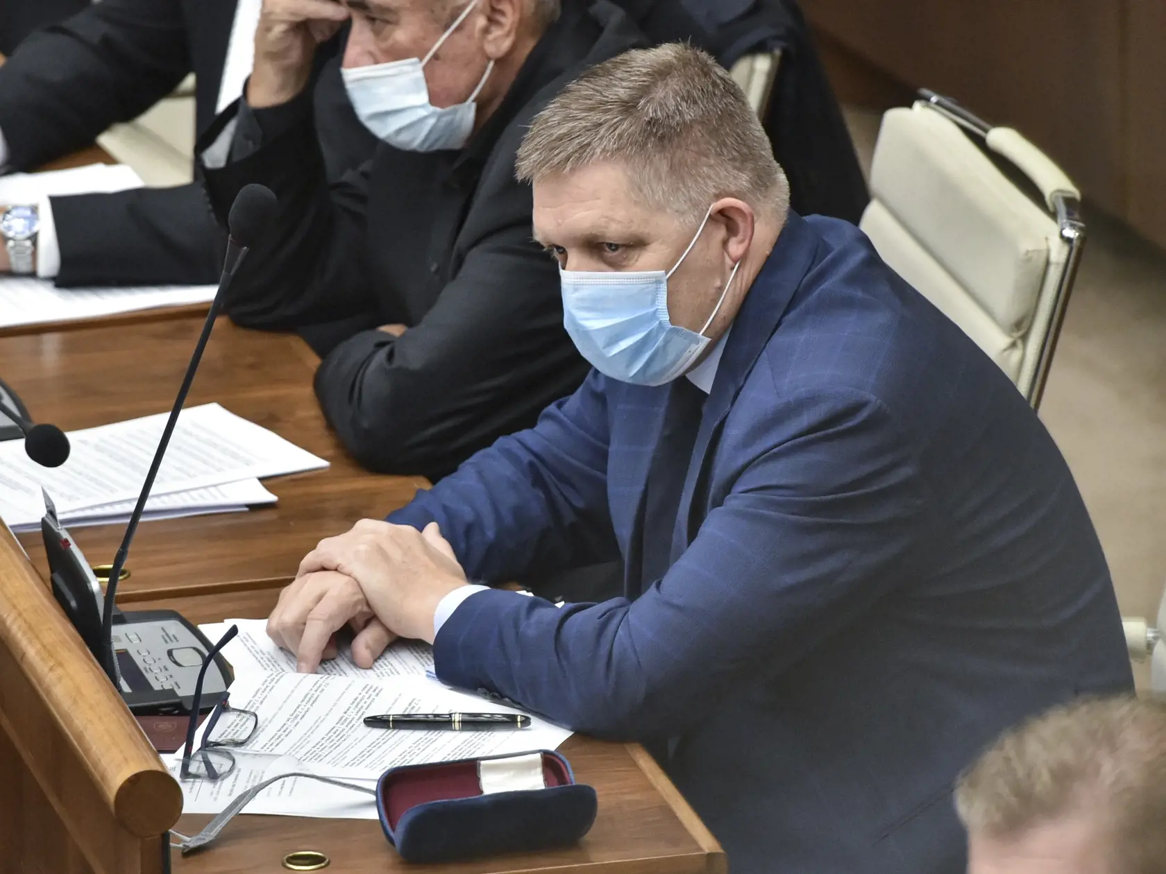 Na snímke je poslanec NR SR Robert Fico (SMER-SD).