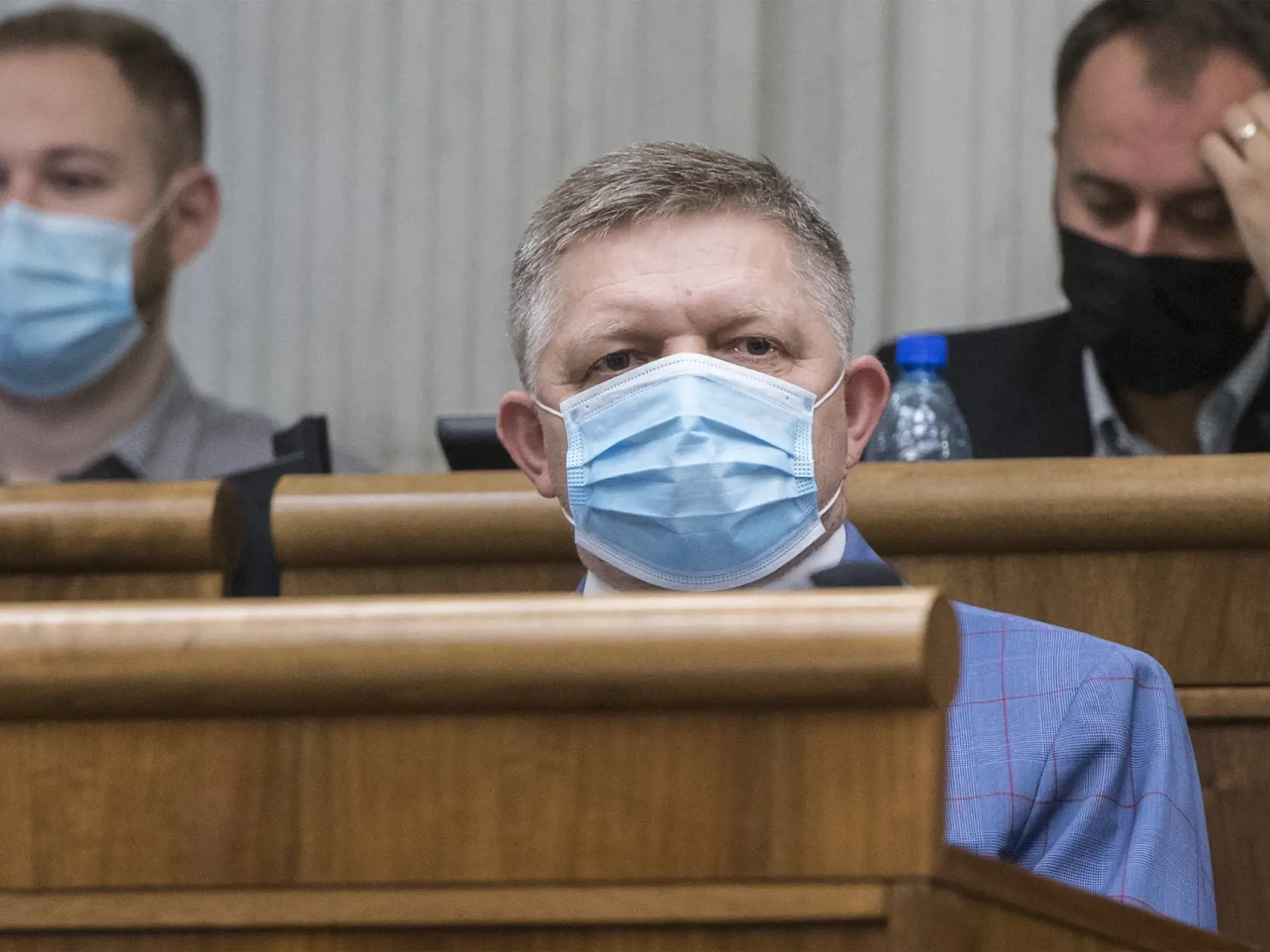 Na snímke je poslanec parlamentu SR Robert Fico (Smer-SD).