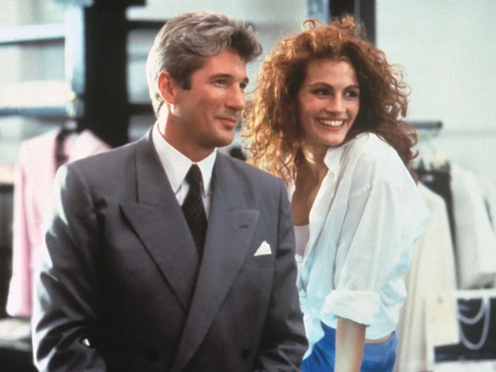 Julia Roberts a Richard Gere v snímke Pretty Woman
