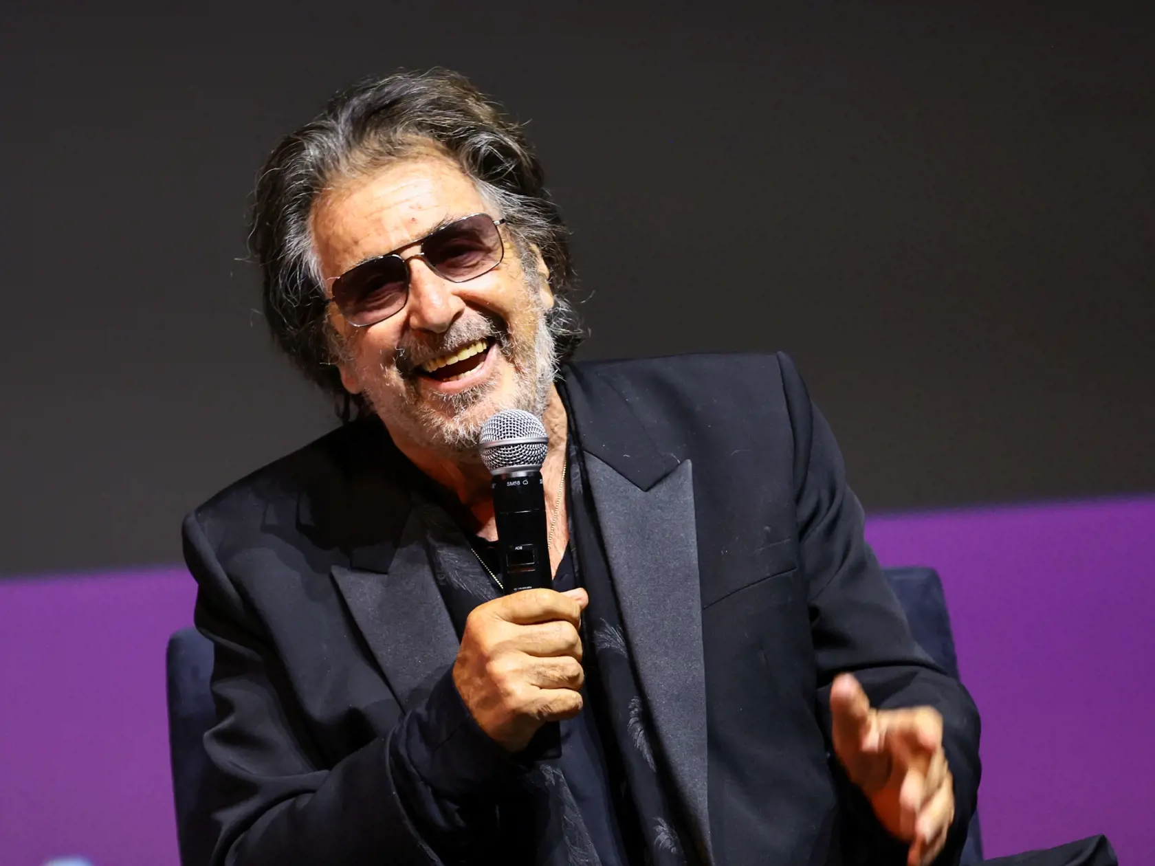Herec Al Pacino na fotke z roku 2022