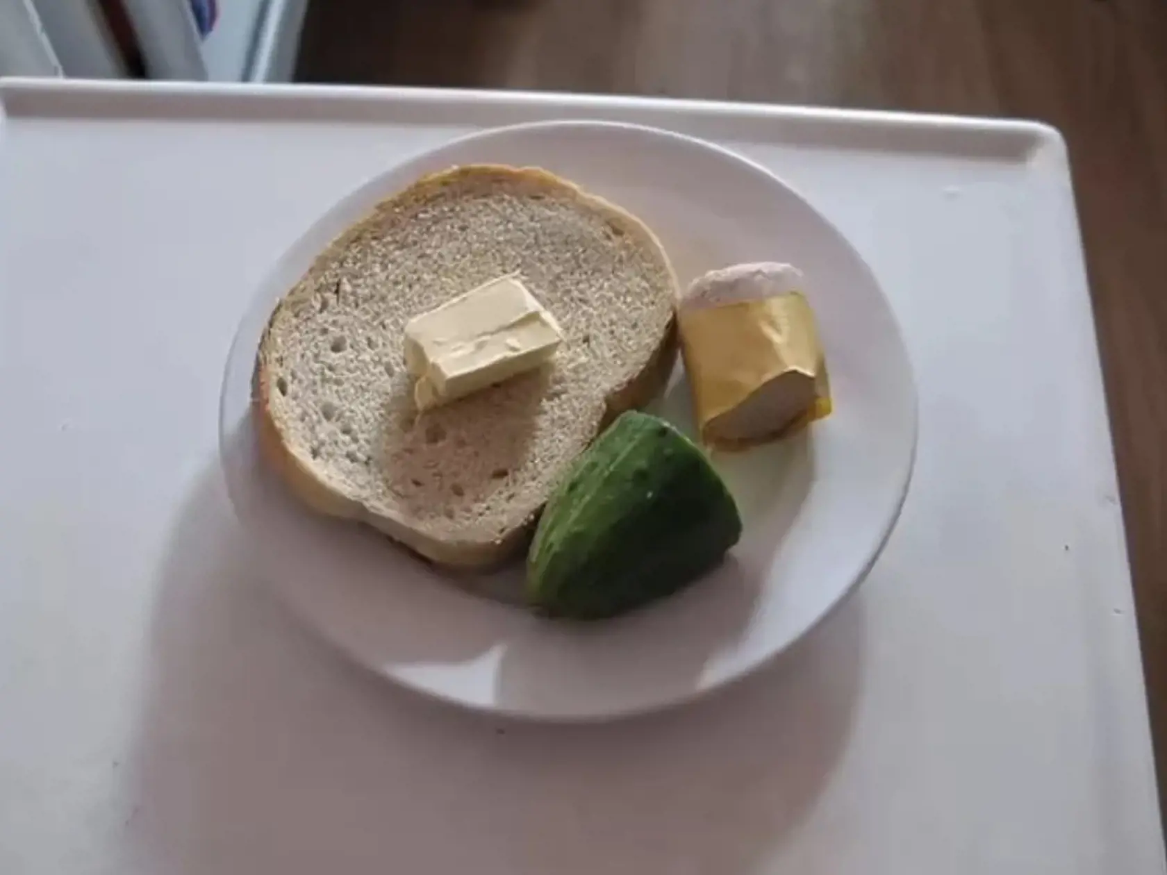 Nemocničné raňajky v Poľsku.
